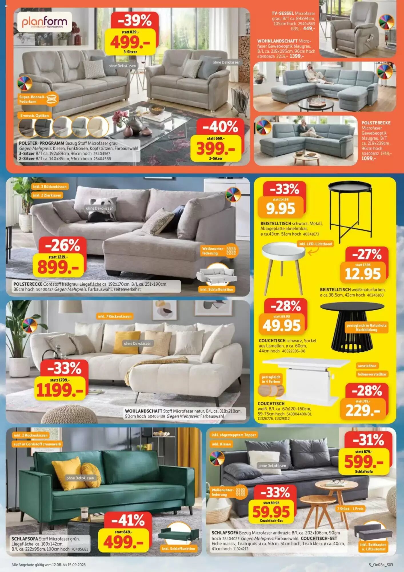 SCONTO Prospekt (ab 12.08.2026) zum Blättern - Seite 3