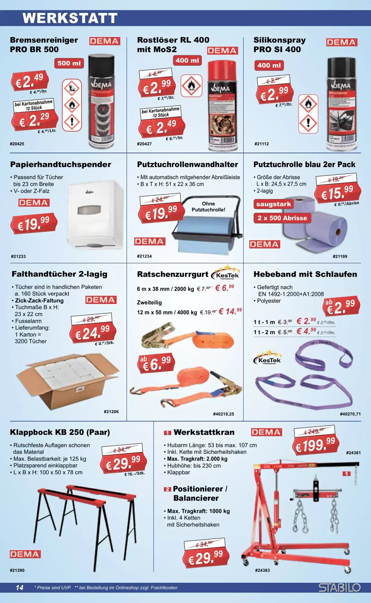Stabilo Fachmarkt Prospekt (ab 12.08.2026) zum Blättern - Seite 14
