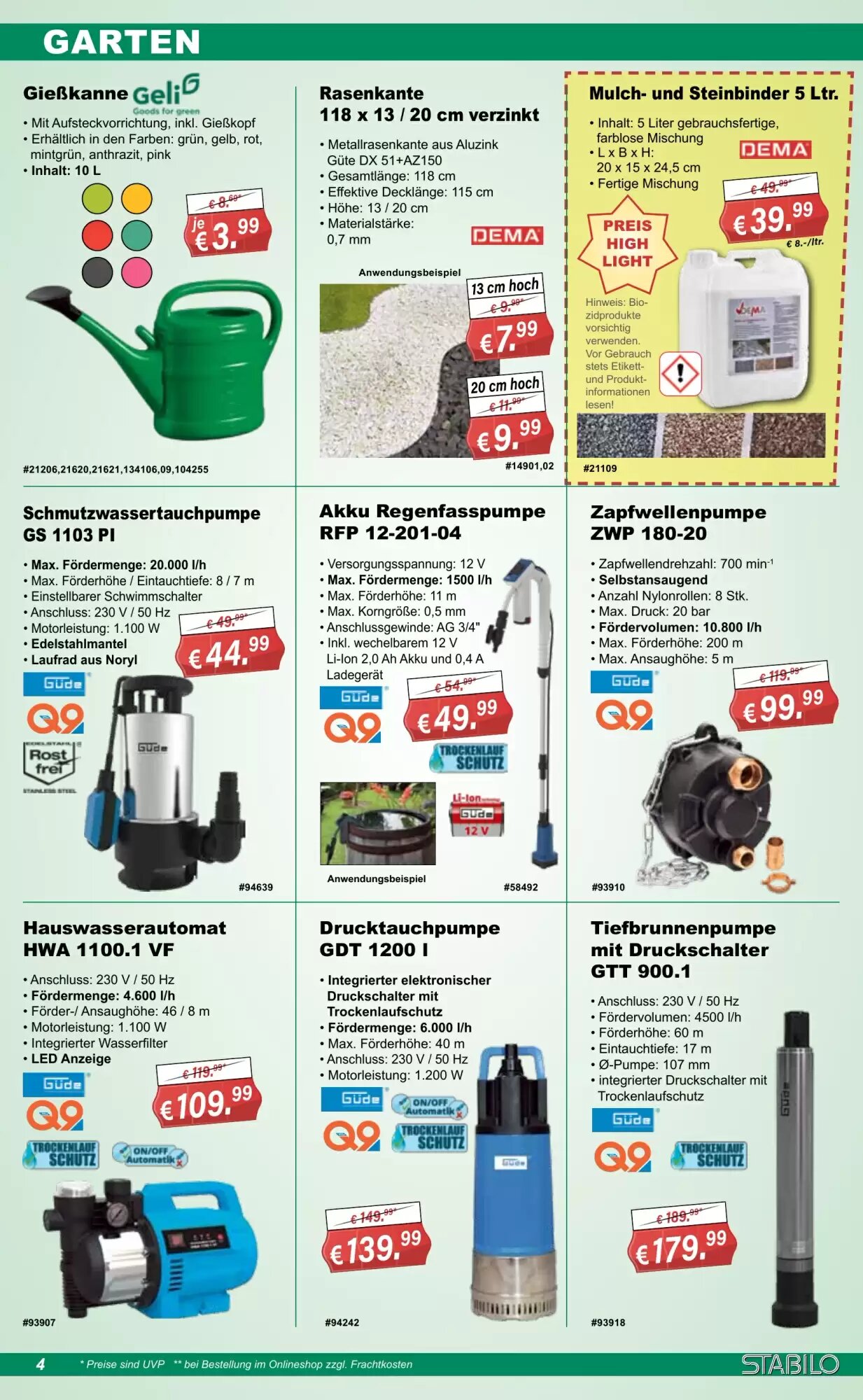 Stabilo Fachmarkt Prospekt (ab 12.08.2026) zum Blättern - Seite 4