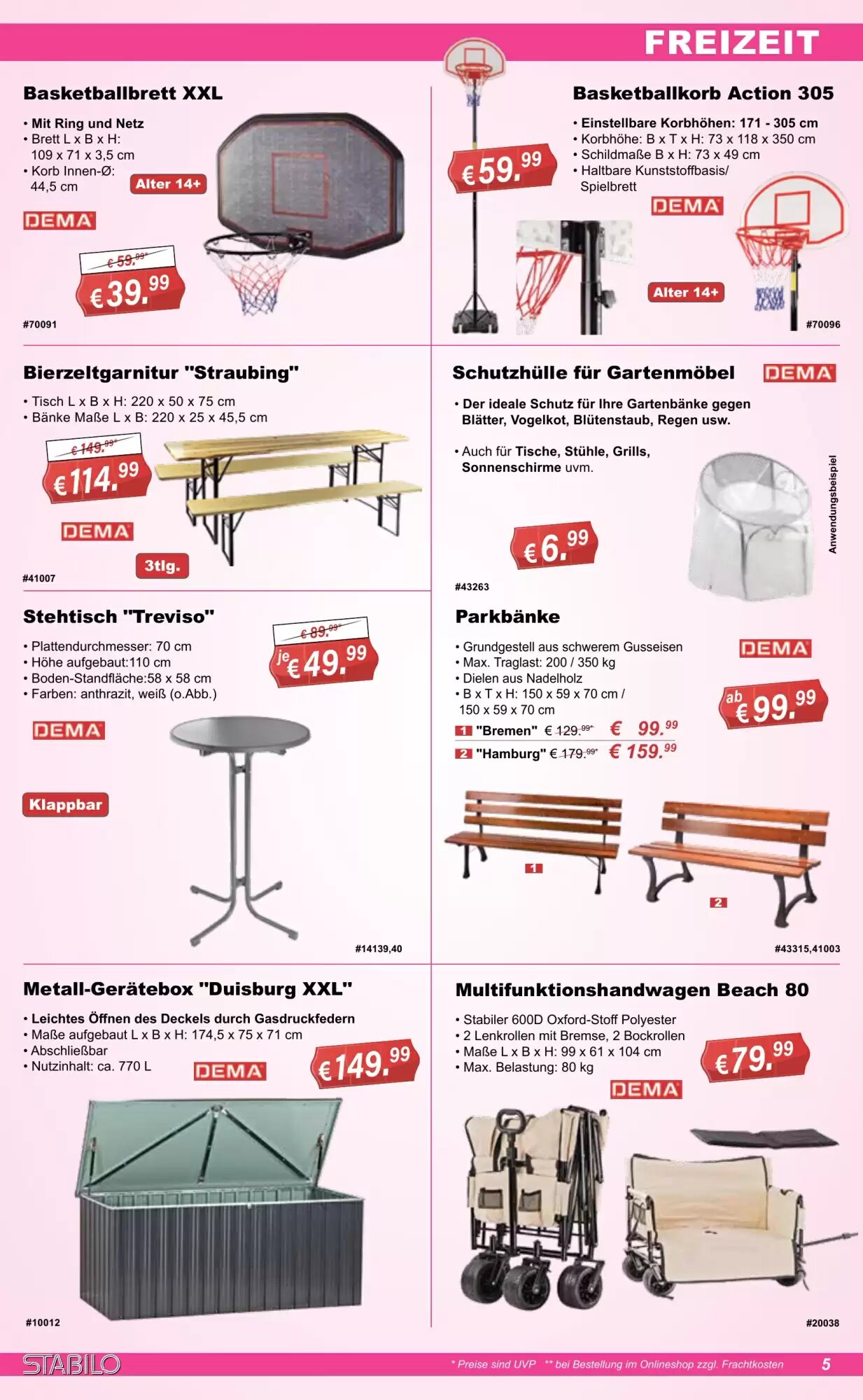 Stabilo Fachmarkt Prospekt (ab 12.08.2026) zum Blättern - Seite 5
