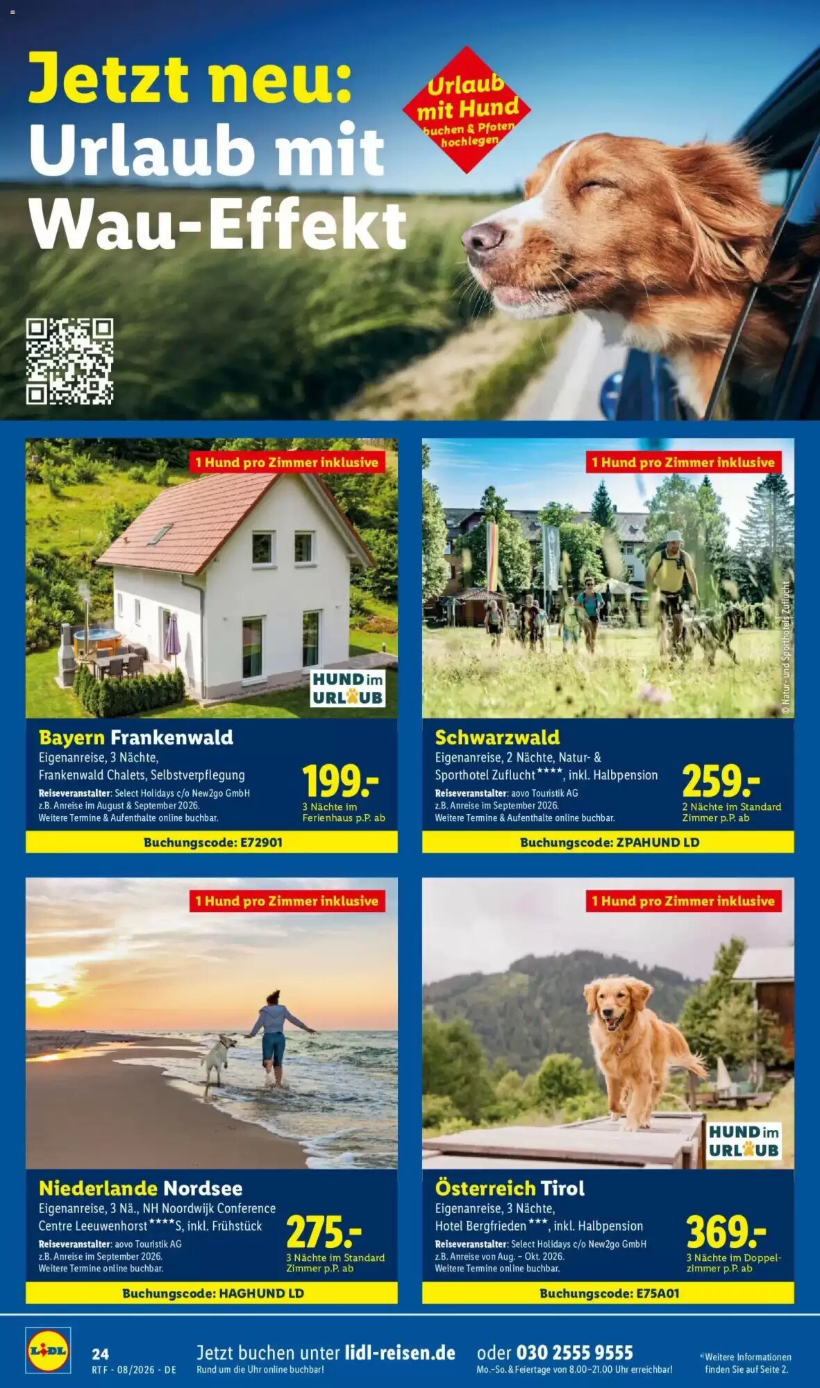 Lidl Reisen Prospekt (ab 12.08.2026) zum Blättern - Seite 24