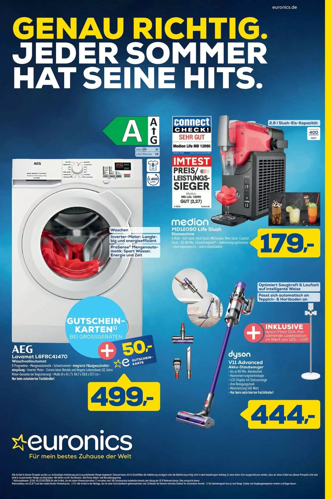 Euronics Prospekt (ab 12.08.2026) zum Blättern - Seite 1