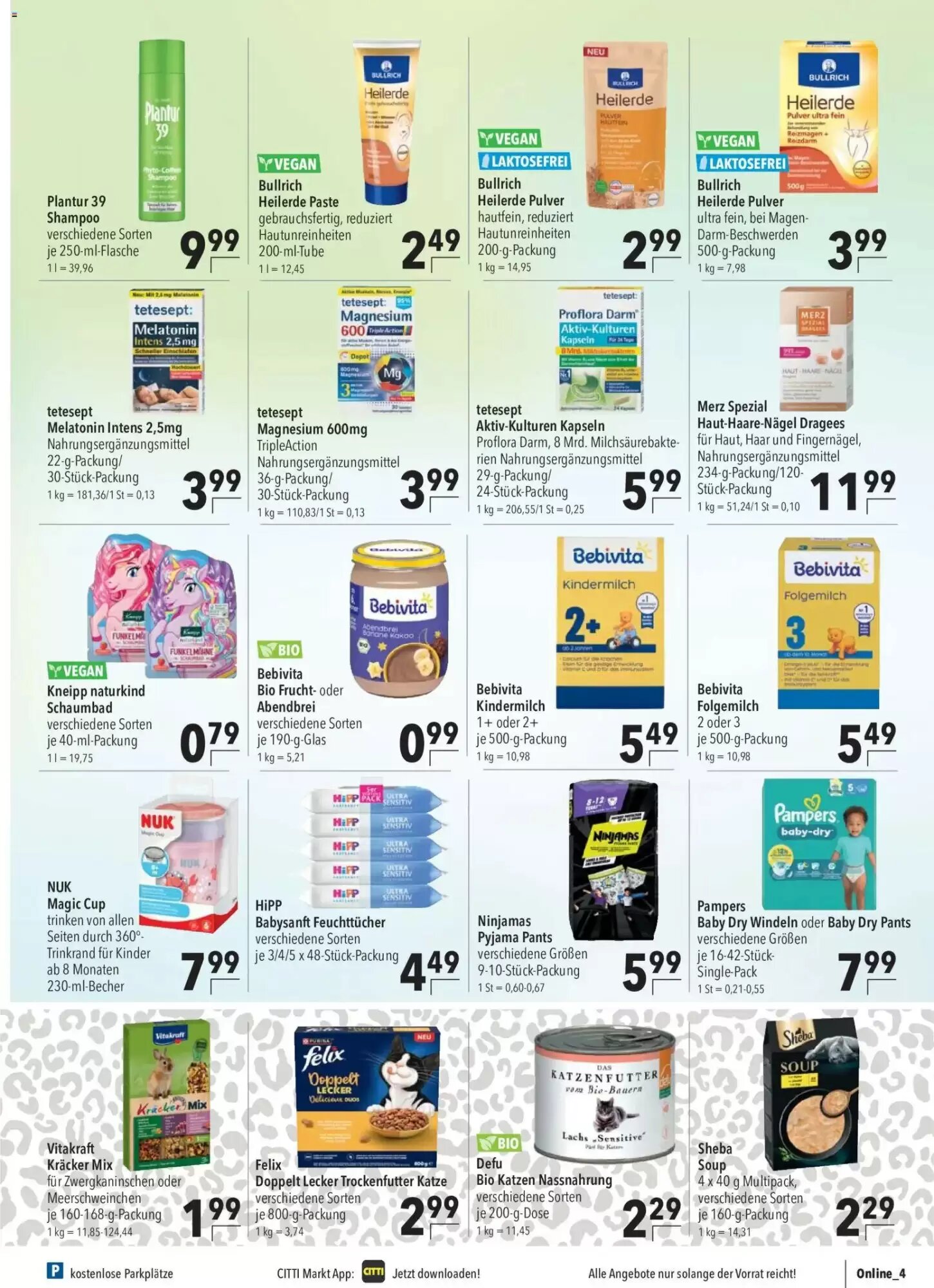CITTI Markt Prospekt (ab 12.08.2026) zum Blättern - Seite 17