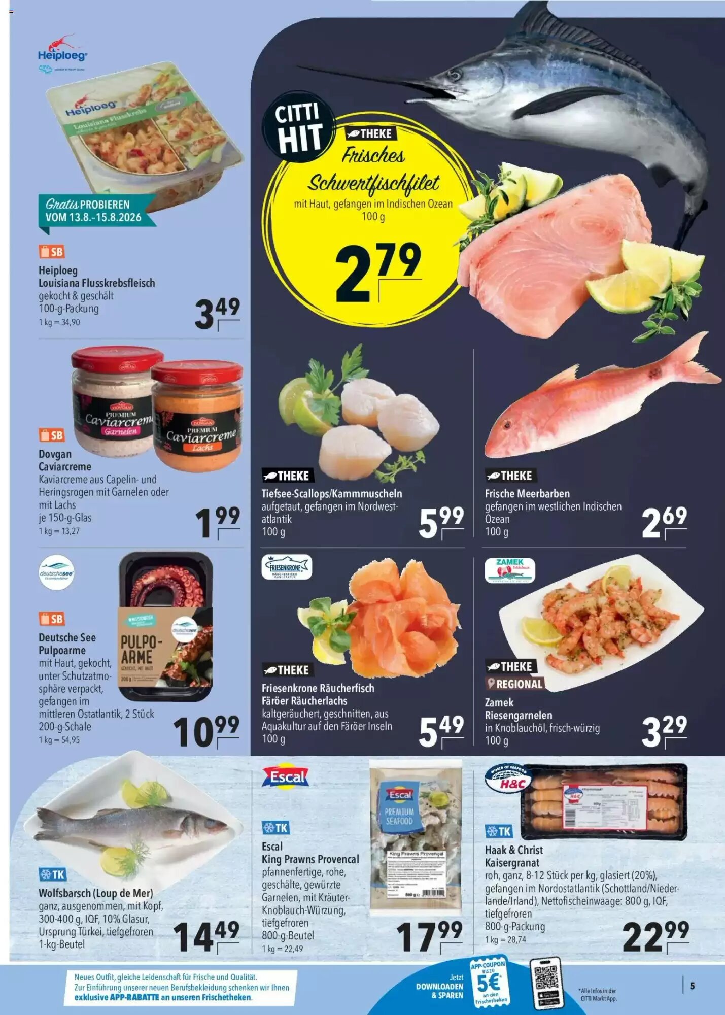 CITTI Markt Prospekt (ab 12.08.2026) zum Blättern - Seite 5