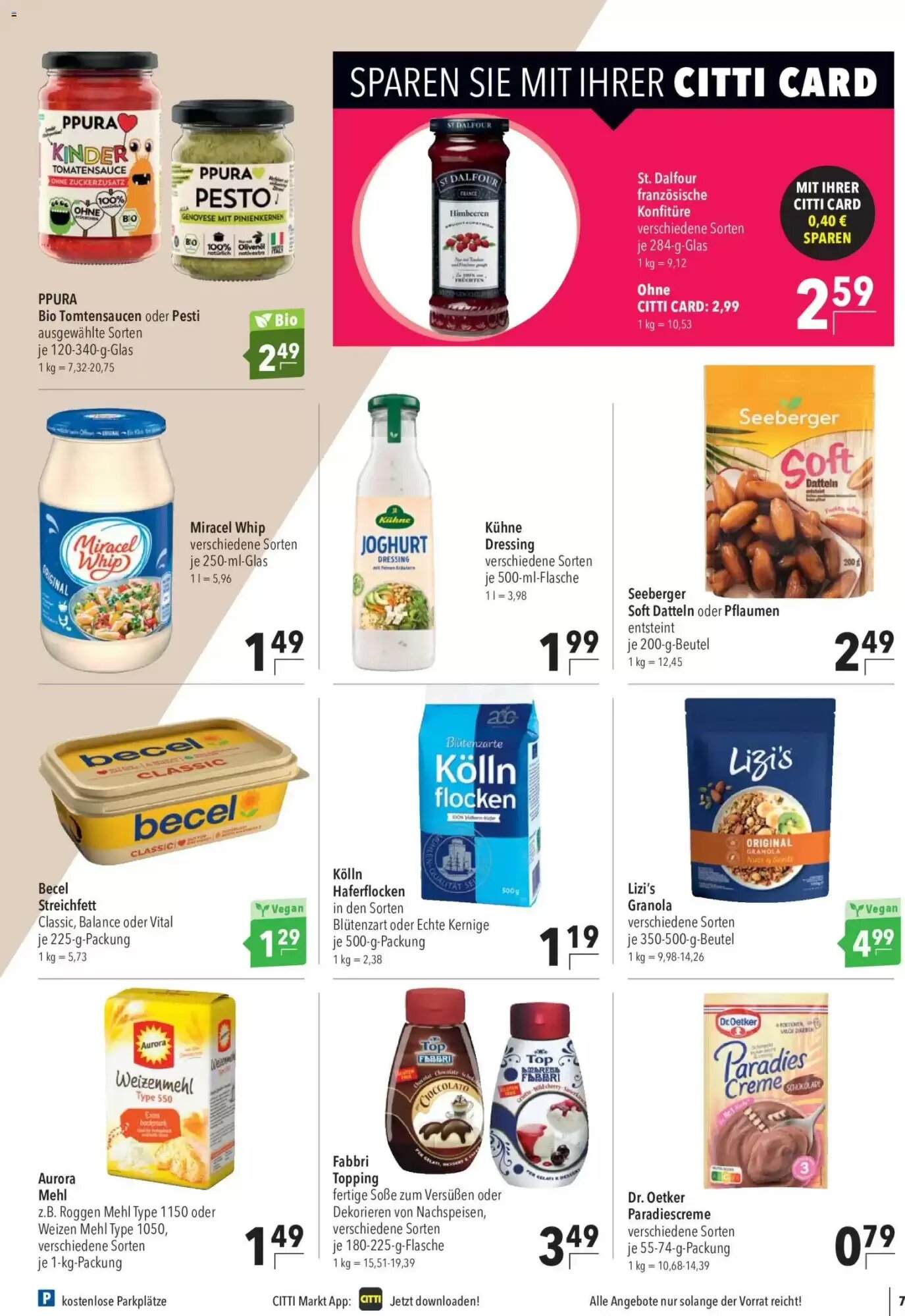 CITTI Markt Prospekt (ab 12.08.2026) zum Blättern - Seite 7