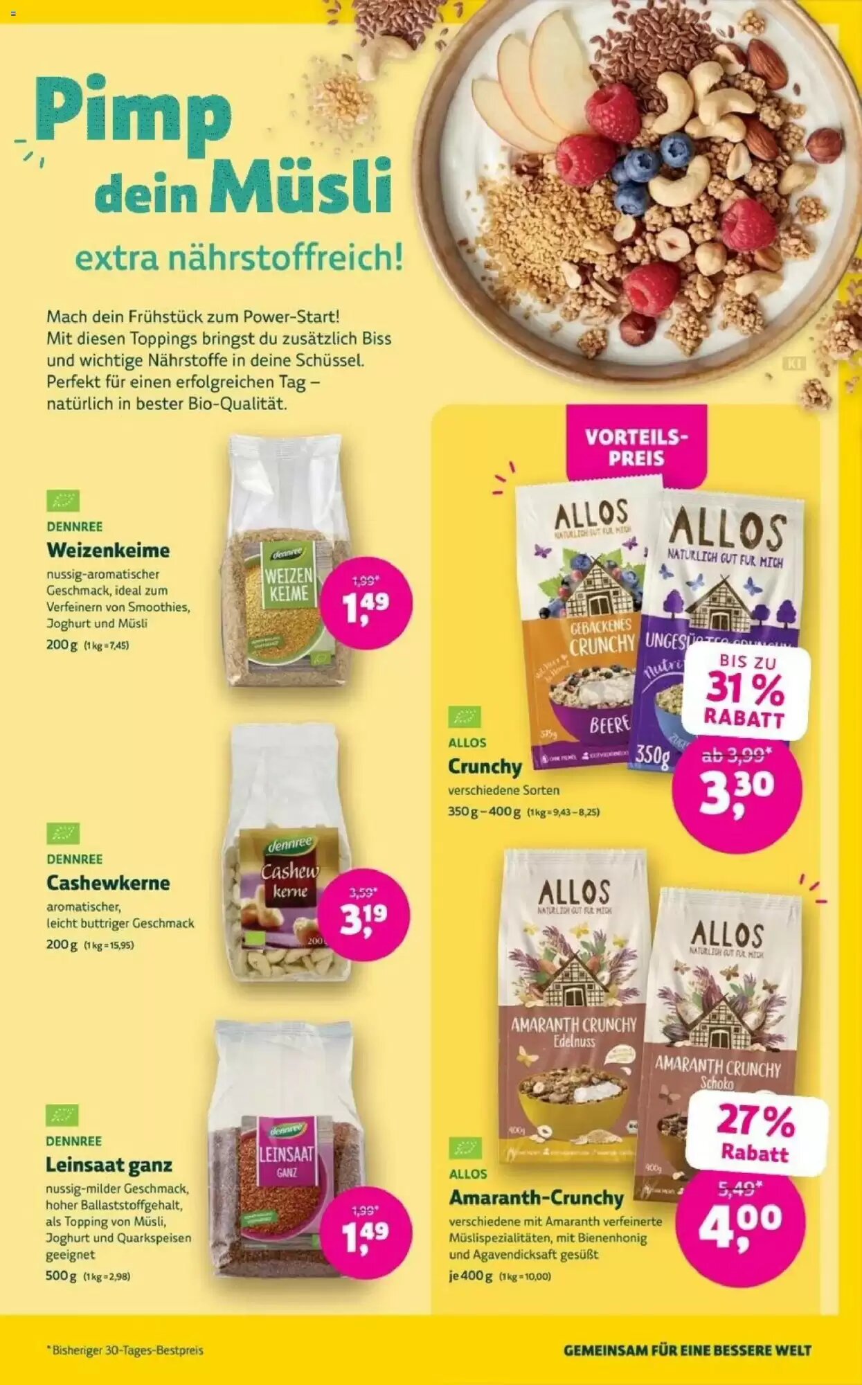 Denns BioMarkt Prospekt (ab 12.08.2026) zum Blättern - Seite 11