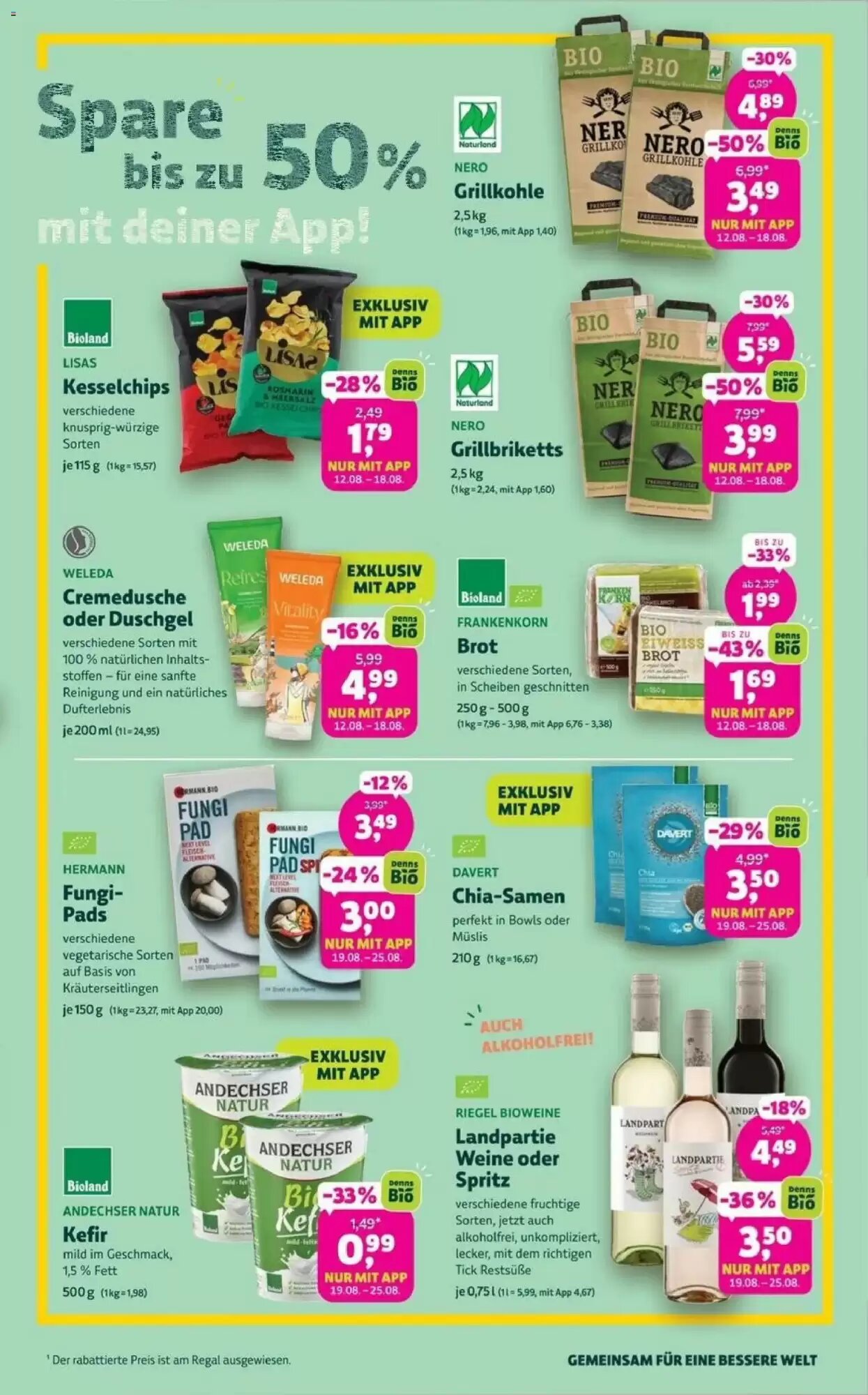 Denns BioMarkt Prospekt (ab 12.08.2026) zum Blättern - Seite 3