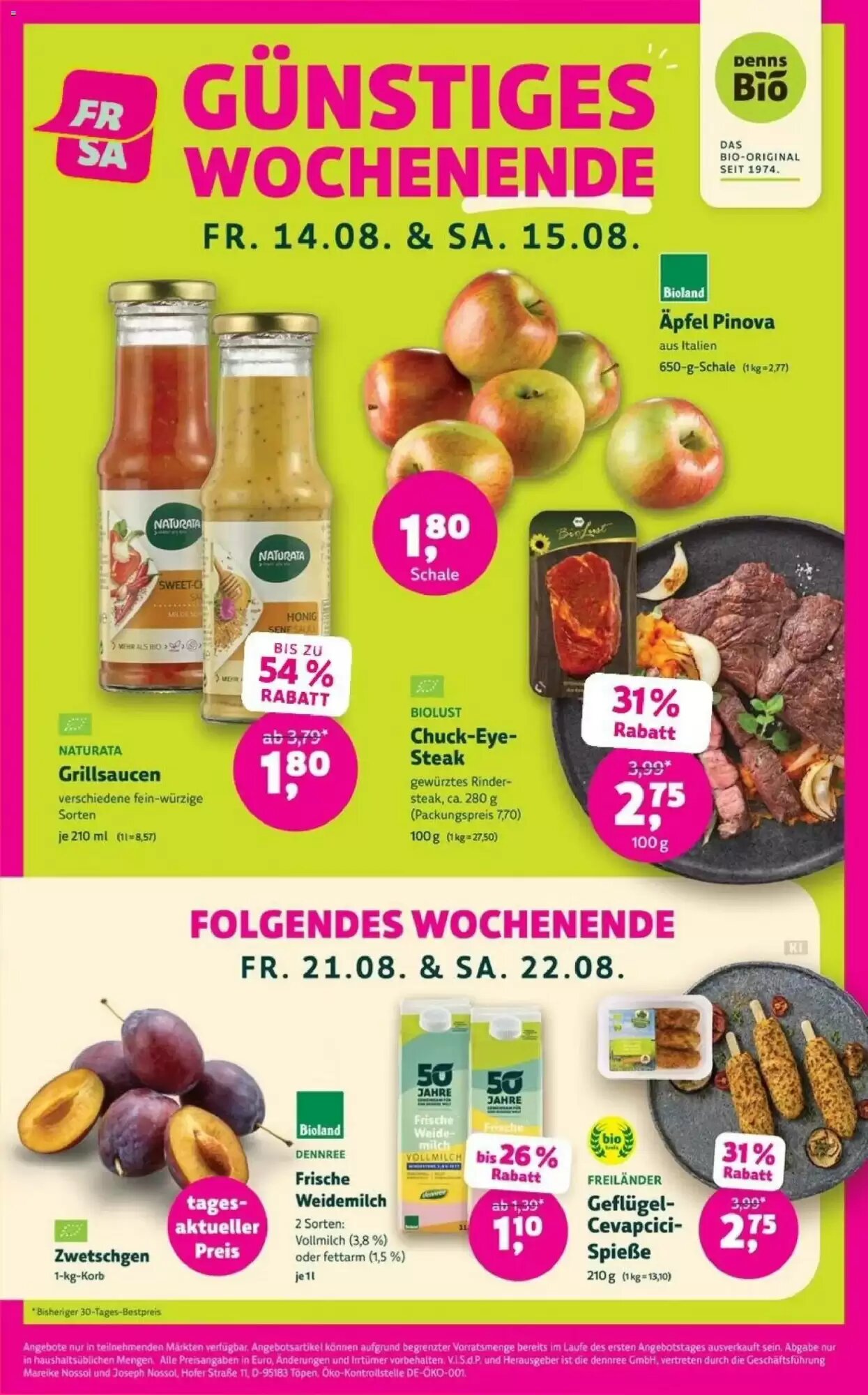 Denns BioMarkt Prospekt (ab 12.08.2026) zum Blättern - Seite 4