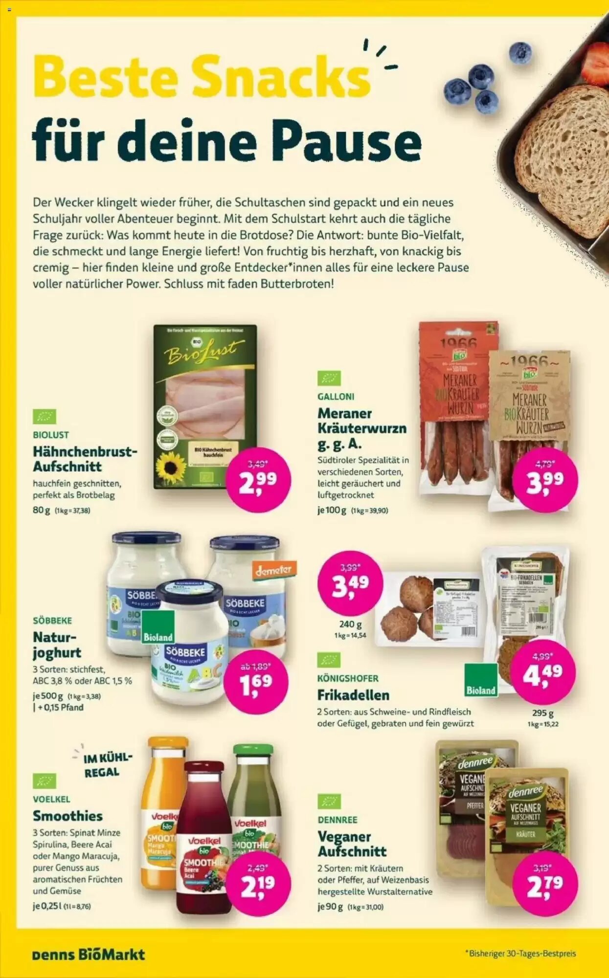 Denns BioMarkt Prospekt (ab 12.08.2026) zum Blättern - Seite 6