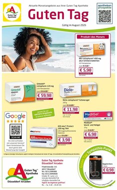 Guten Tag Apotheke Prospekt (ab 12.08.2026) zum Blättern