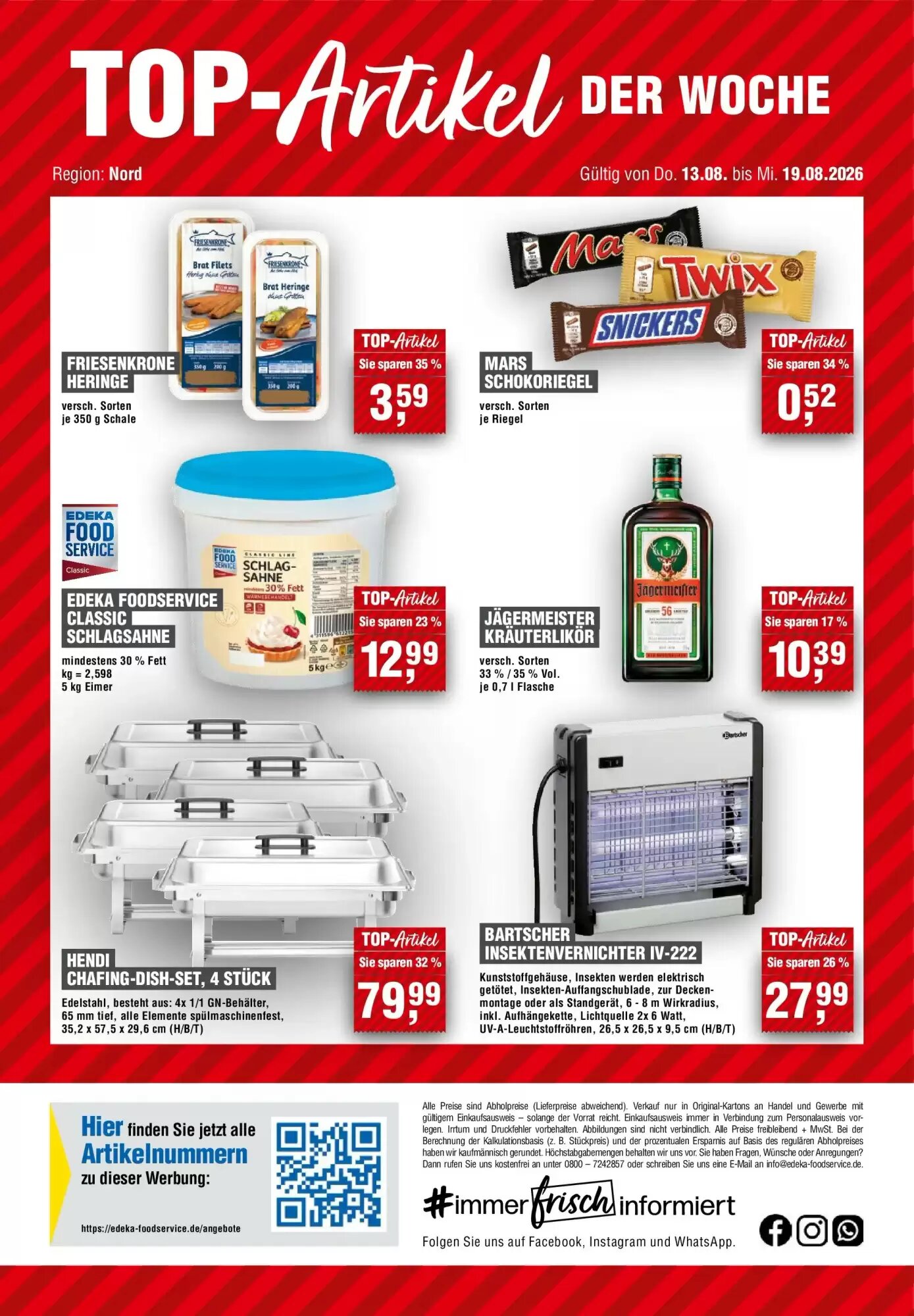 EDEKA Foodservice Prospekt (ab 12.08.2026) zum Blättern - Seite 14