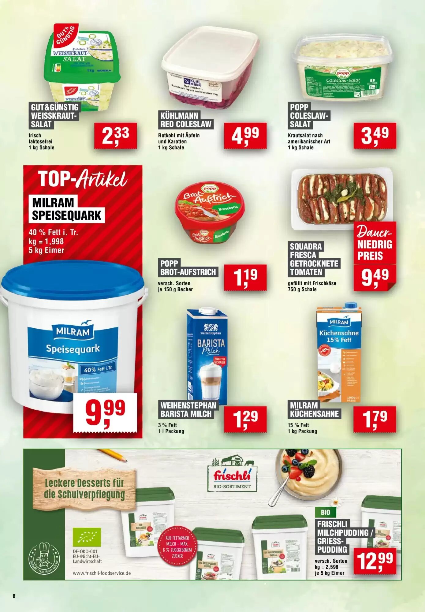 EDEKA Foodservice Prospekt (ab 12.08.2026) zum Blättern - Seite 8