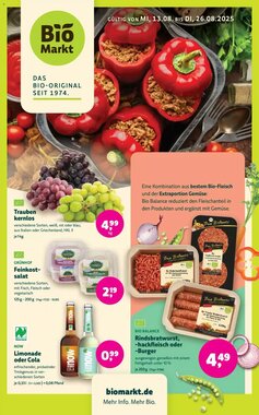 Biomarkt Prospekt (ab 13.08.2026) zum Blättern