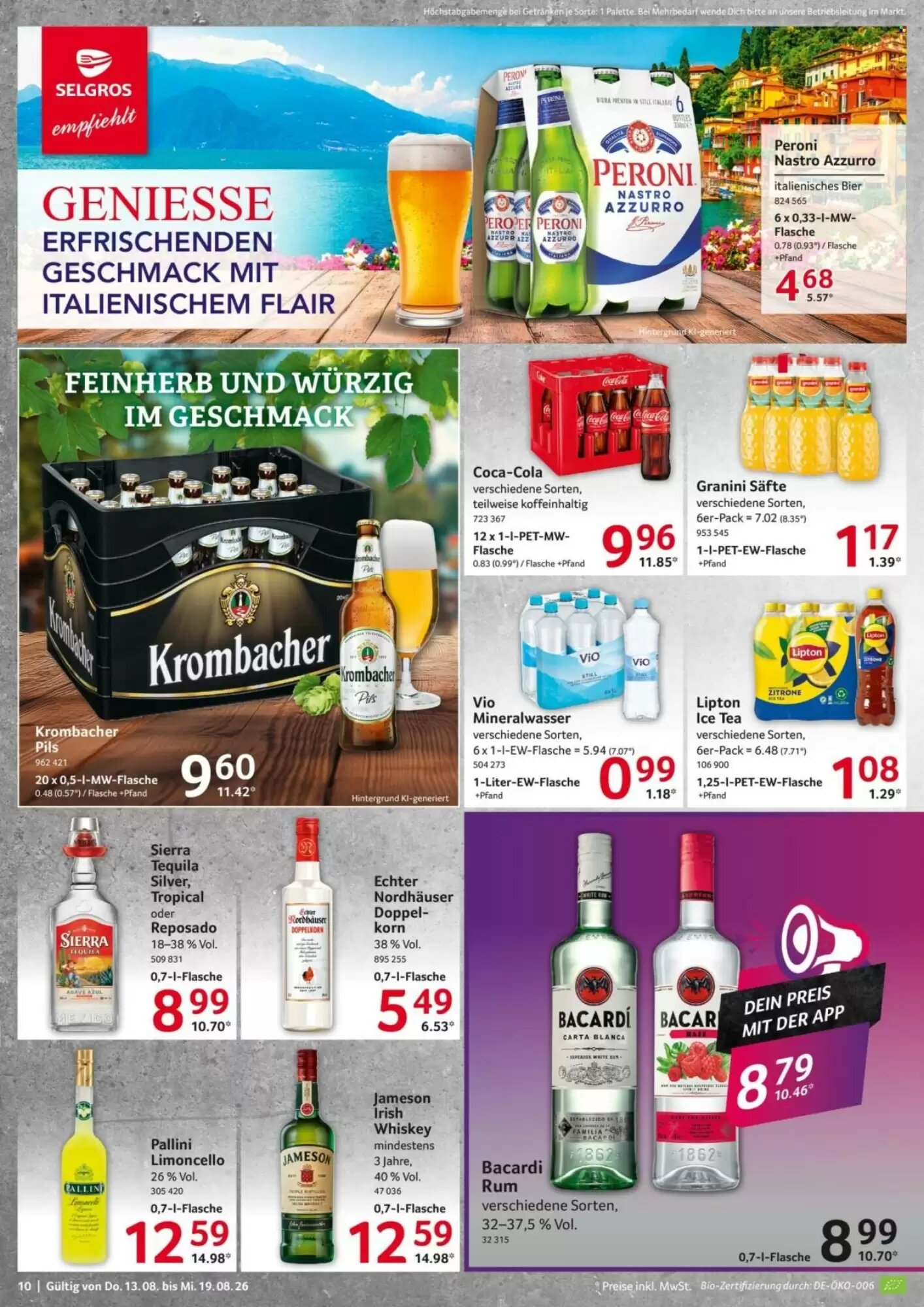 Selgros Prospekt (ab 13.08.2026) zum Blättern - Seite 10