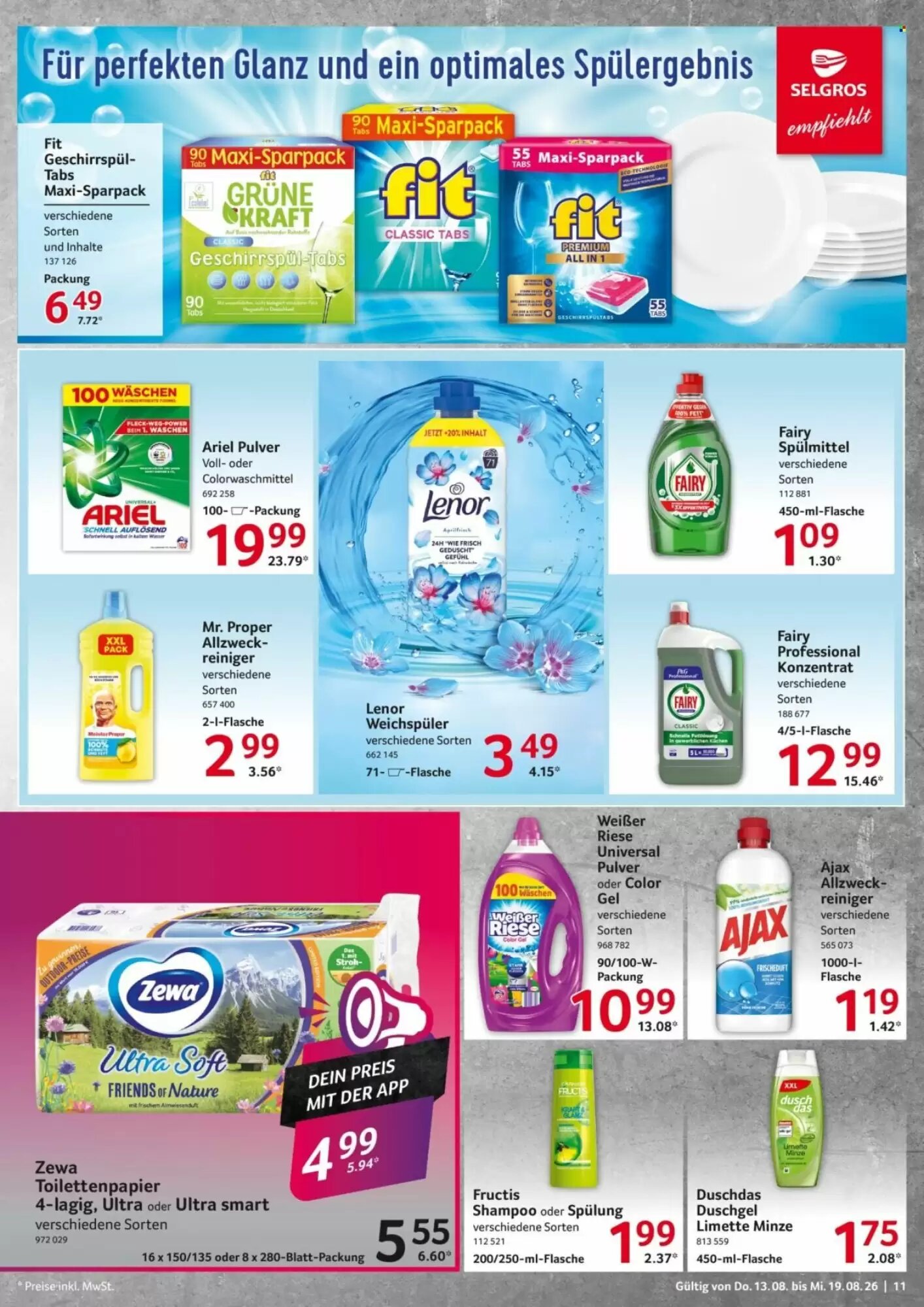 Selgros Prospekt (ab 13.08.2026) zum Blättern - Seite 11