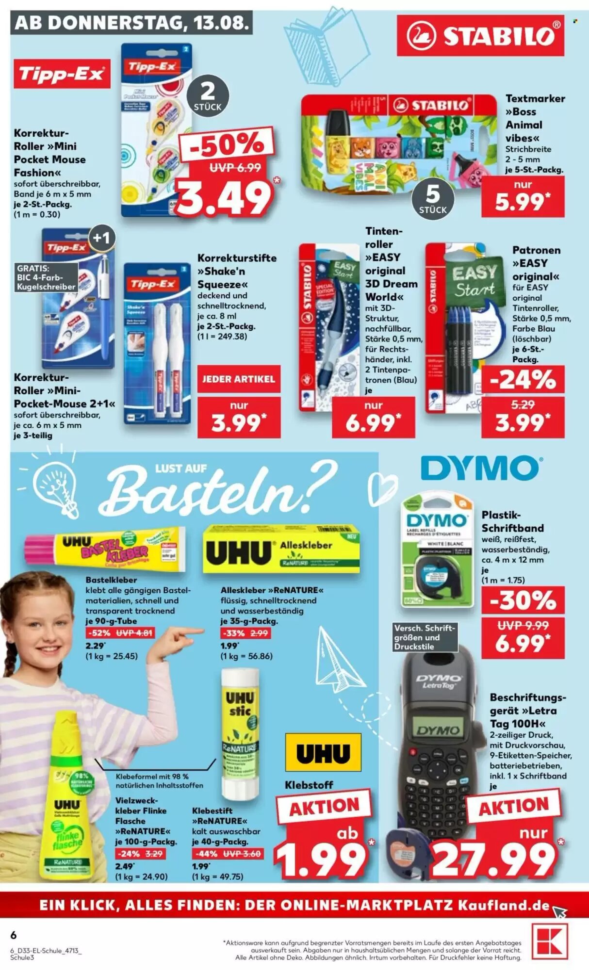 Kaufland Prospekt (ab 13.08.2026) zum Blättern - Seite 6