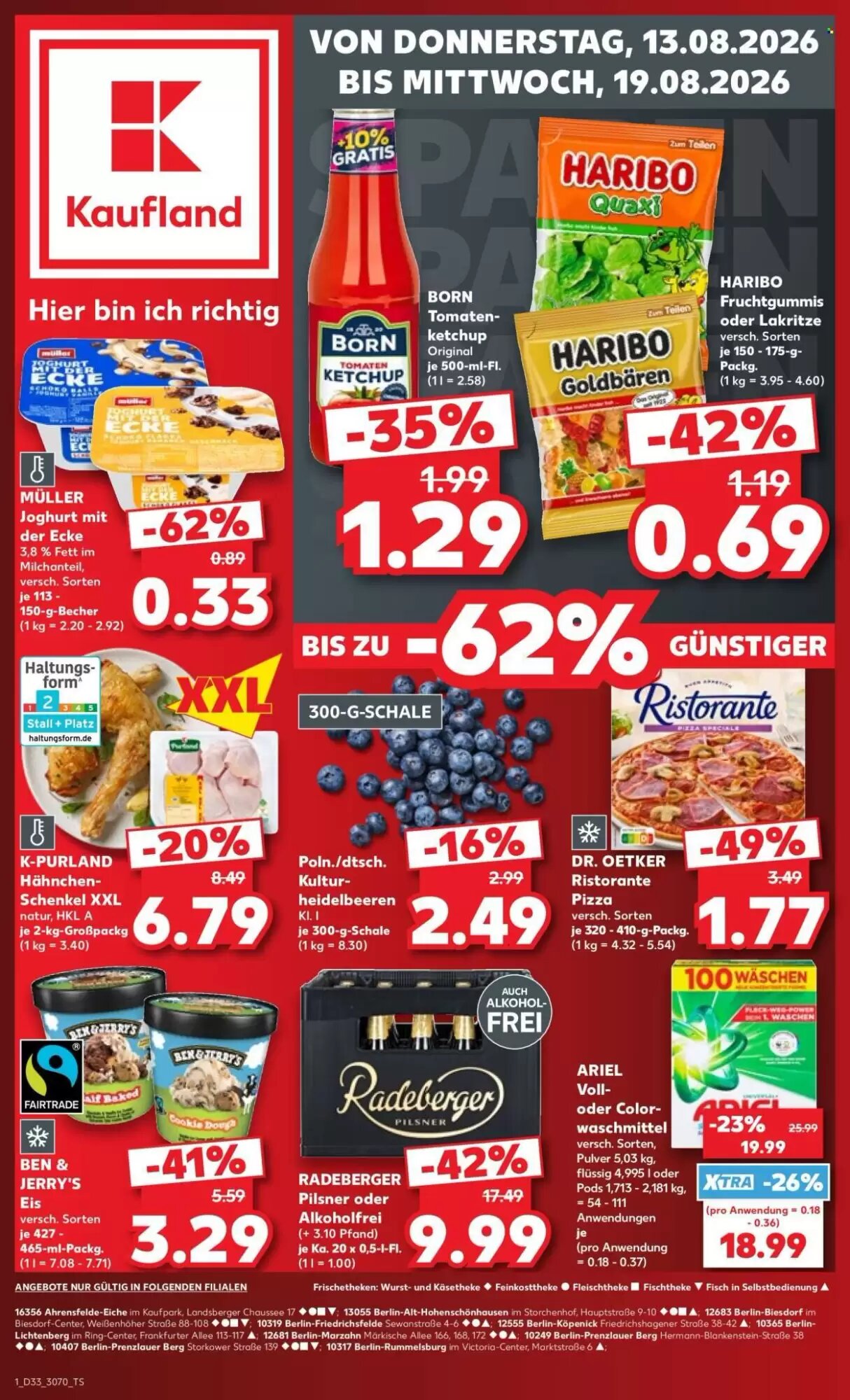 Kaufland Prospekt (ab 13.08.2026) zum Blättern - Seite 1
