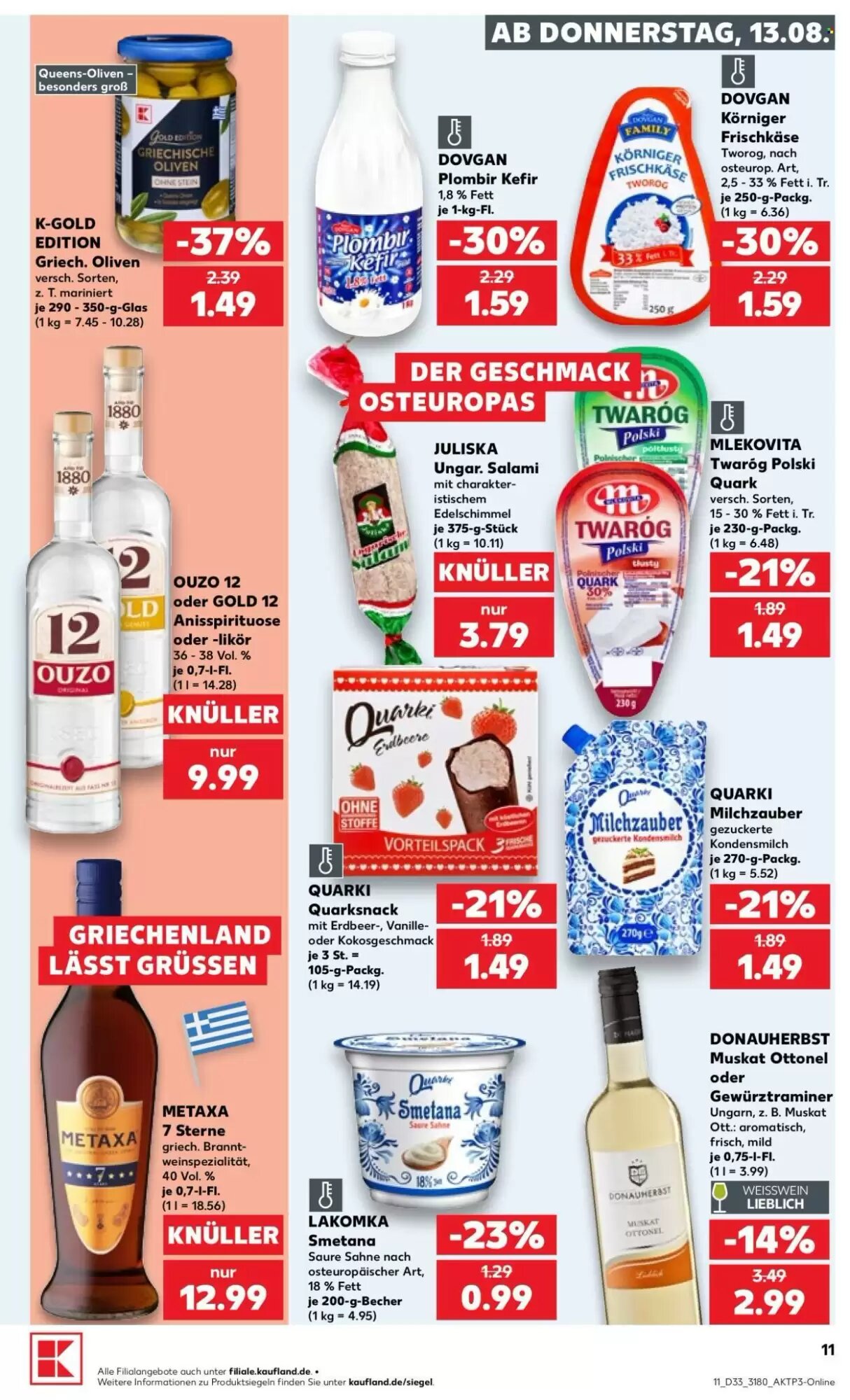 Kaufland Prospekt (ab 13.08.2026) zum Blättern - Seite 11
