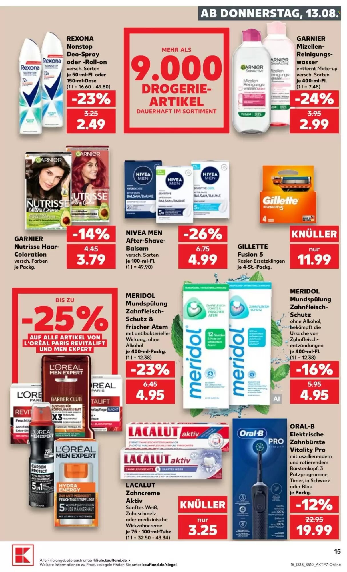 Kaufland Prospekt (ab 13.08.2026) zum Blättern - Seite 15