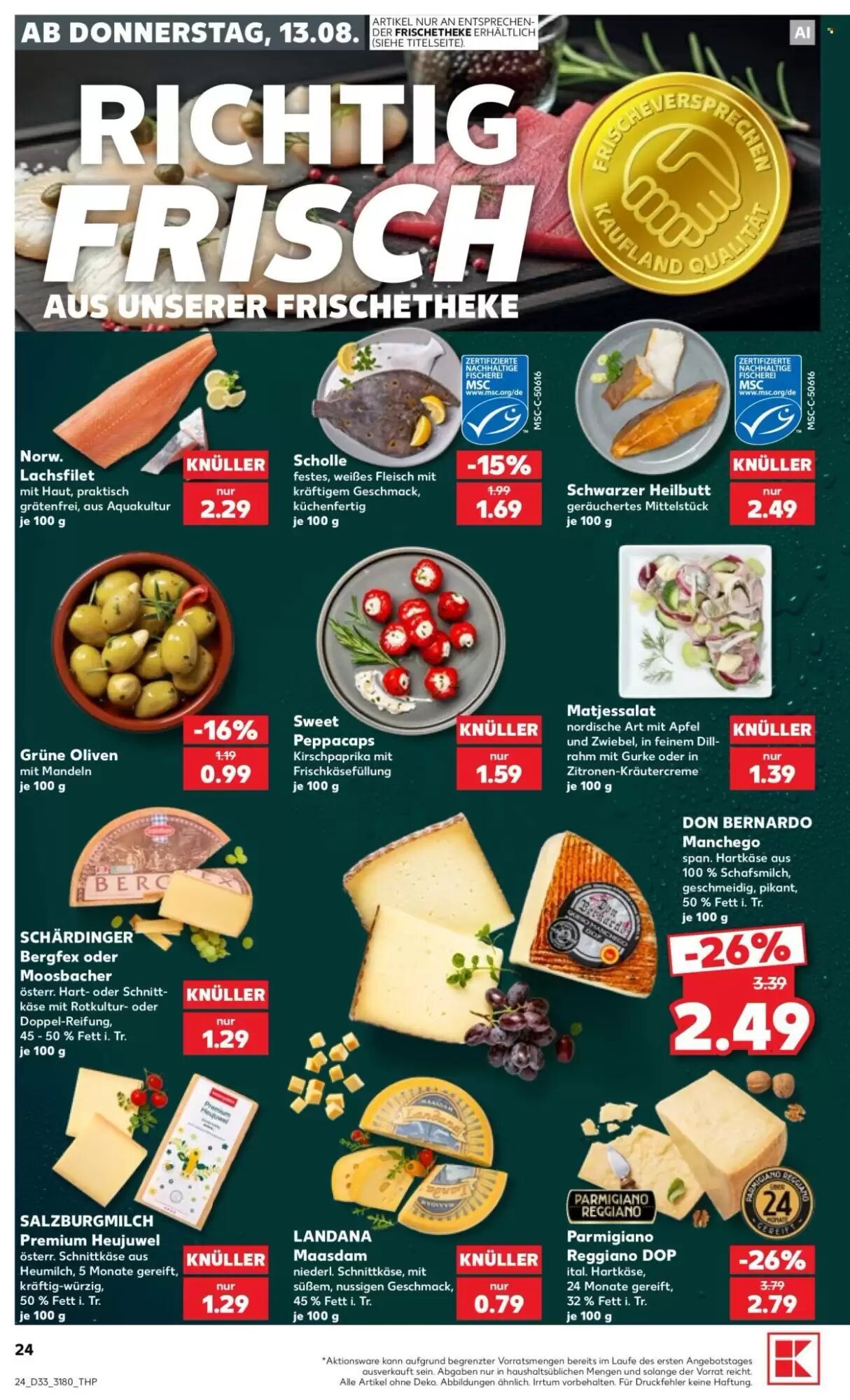 Kaufland Prospekt (ab 13.08.2026) zum Blättern - Seite 24