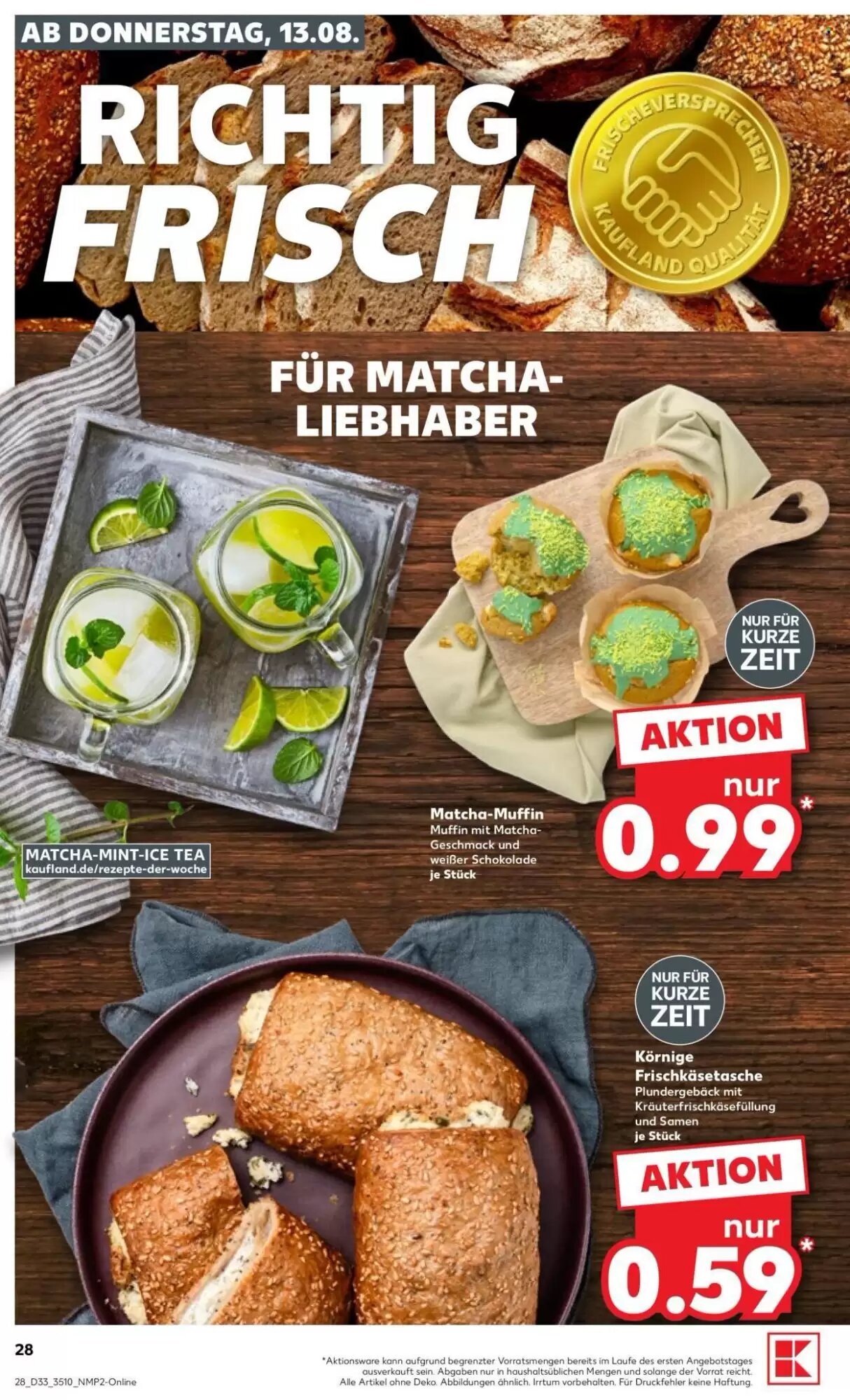 Kaufland Prospekt (ab 13.08.2026) zum Blättern - Seite 28