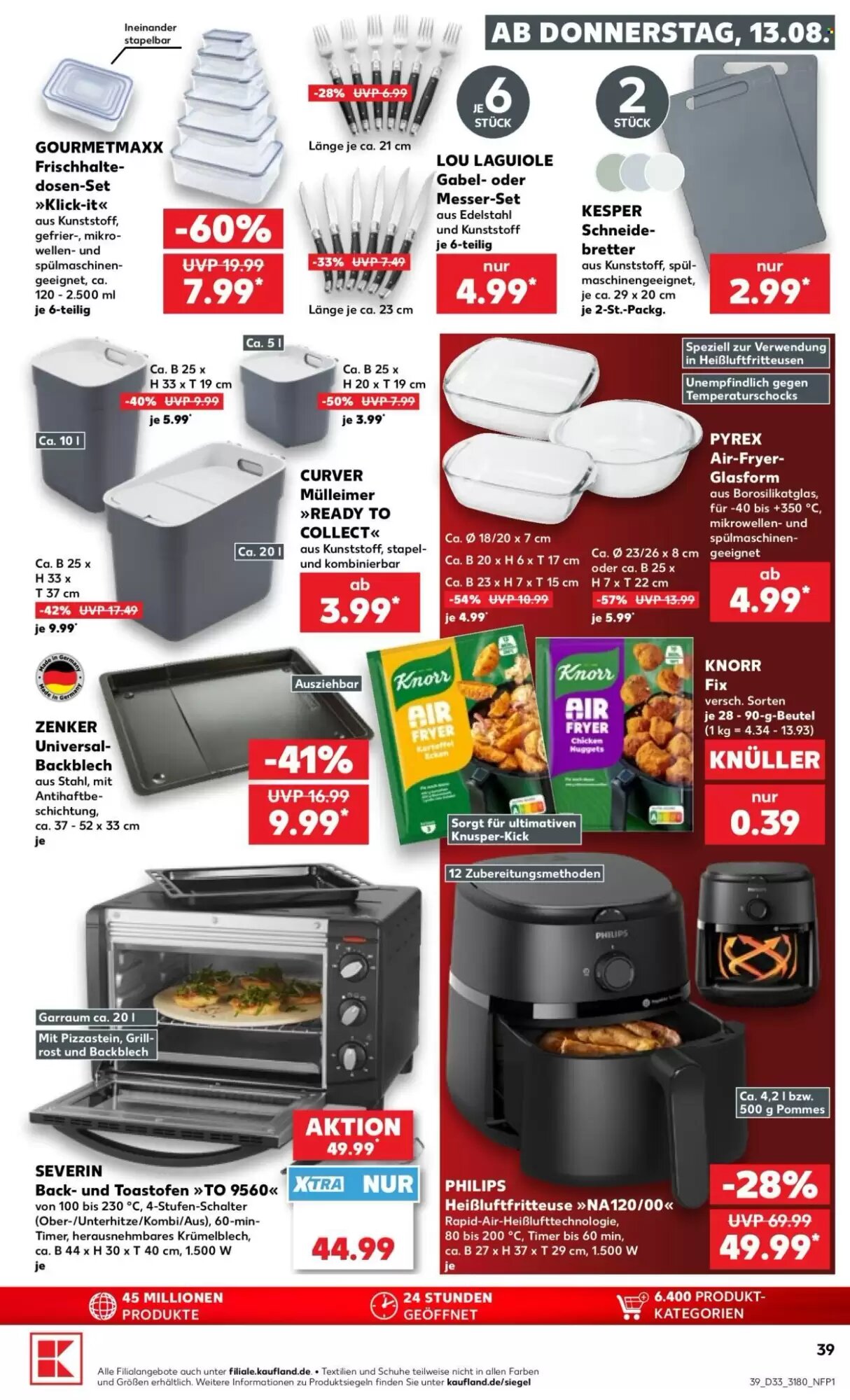 Kaufland Prospekt (ab 13.08.2026) zum Blättern - Seite 39