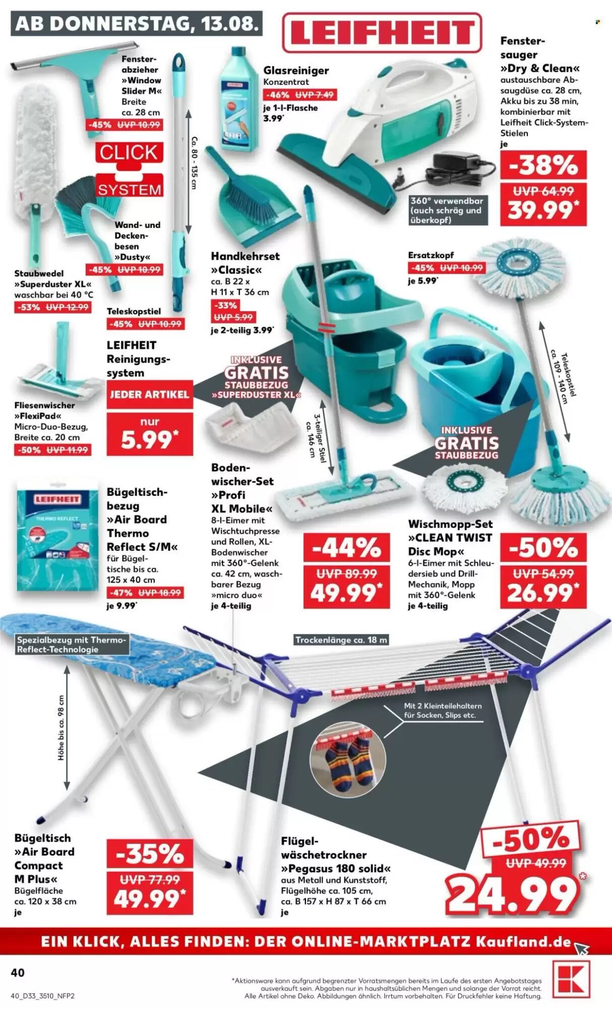 Kaufland Prospekt (ab 13.08.2026) zum Blättern - Seite 40