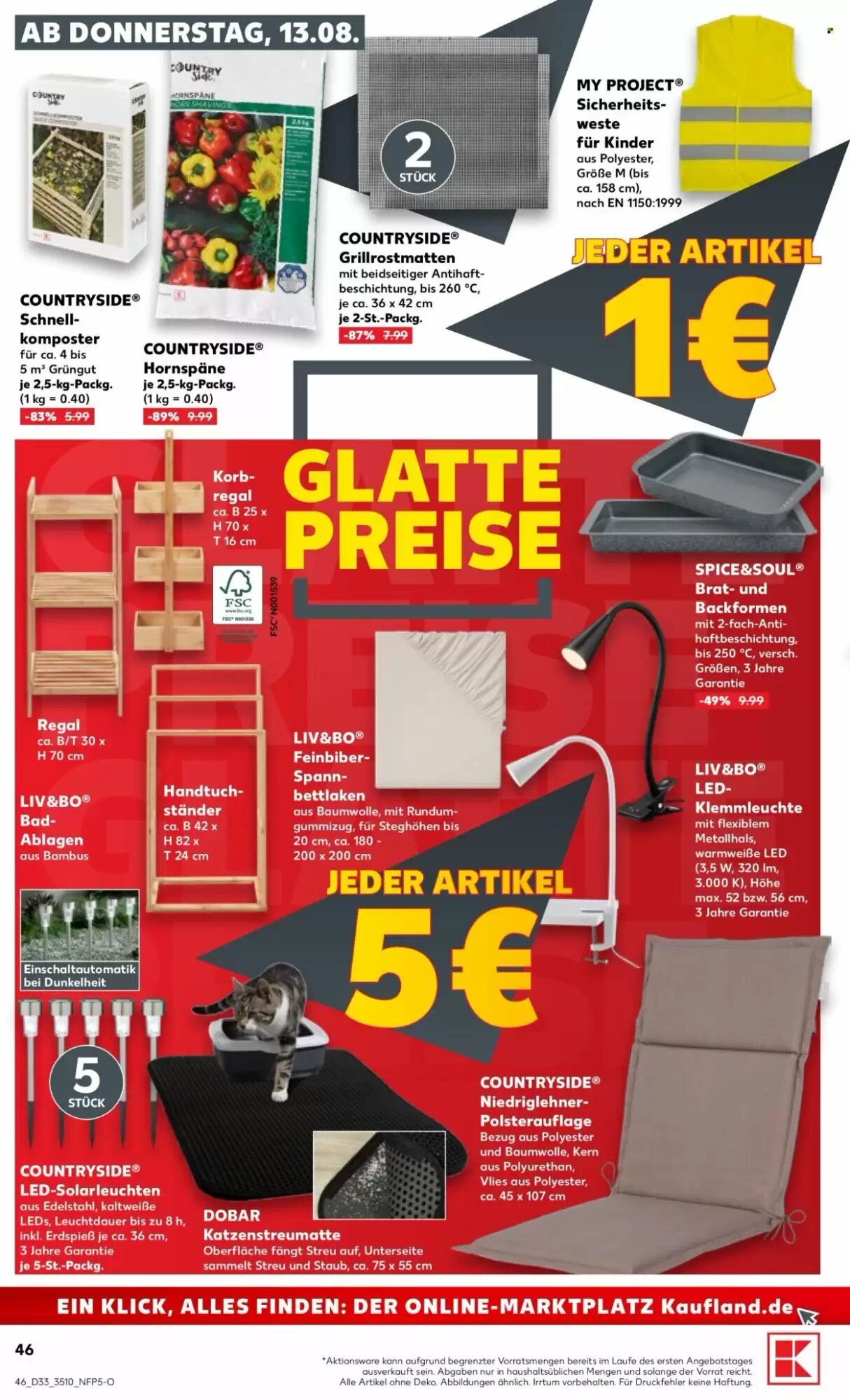 Kaufland Prospekt (ab 13.08.2026) zum Blättern - Seite 46