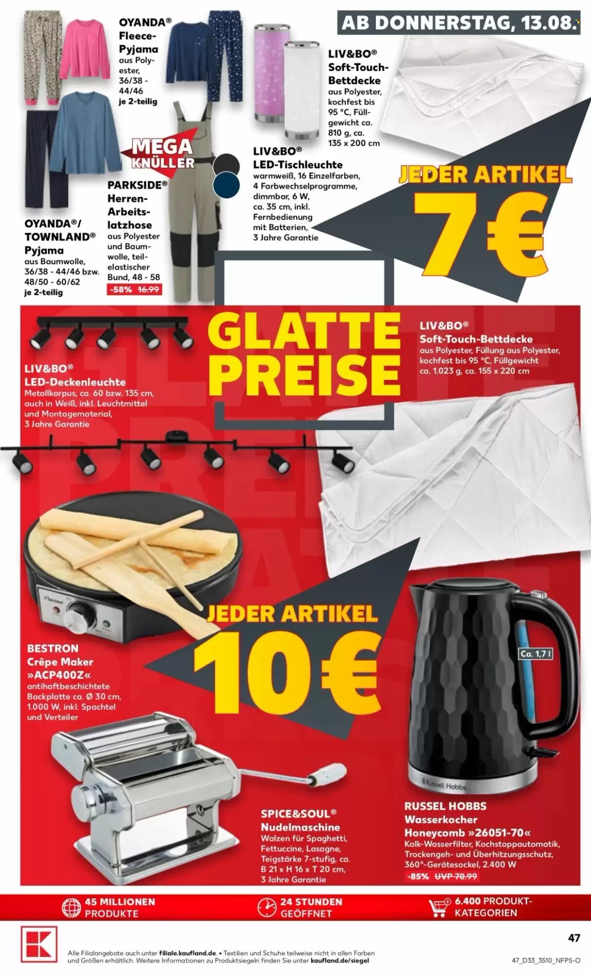 Kaufland Prospekt (ab 13.08.2026) zum Blättern - Seite 47