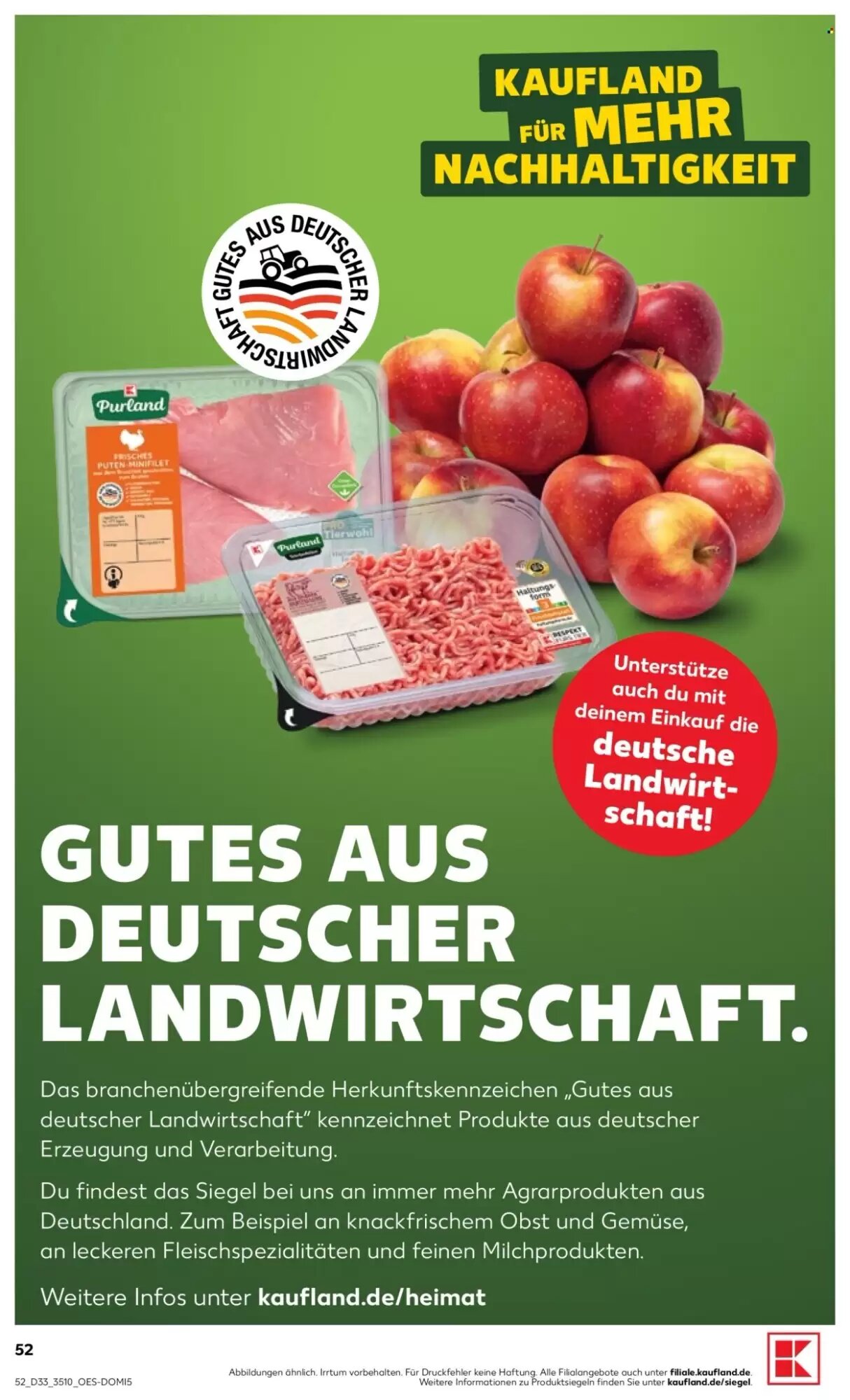 Kaufland Prospekt (ab 13.08.2026) zum Blättern - Seite 52