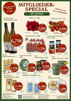 LPG Biomarkt Prospekt (ab 13.08.2026) zum Blättern