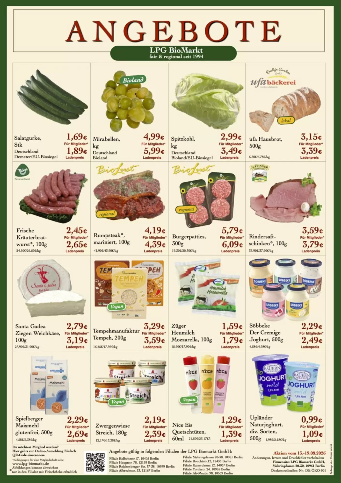 LPG Biomarkt Prospekt (ab 13.08.2026) zum Blättern - Seite 2