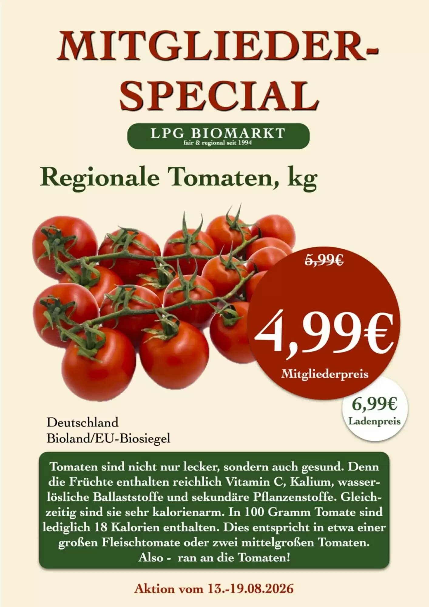 LPG Biomarkt Prospekt (ab 13.08.2026) zum Blättern - Seite 5