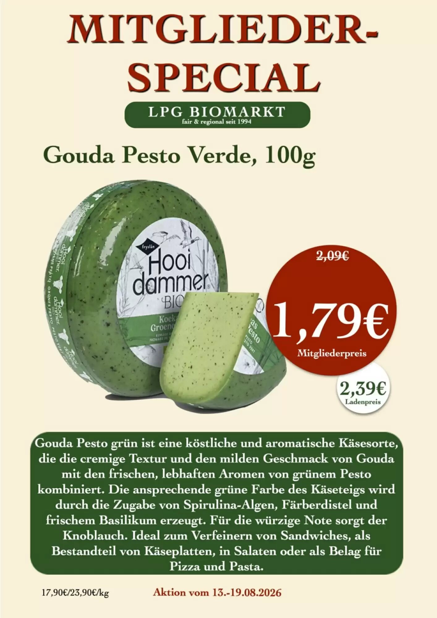 LPG Biomarkt Prospekt (ab 13.08.2026) zum Blättern - Seite 7