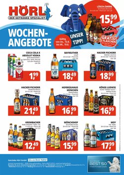 Hörl Getränke Prospekt (ab 13.08.2026) zum Blättern