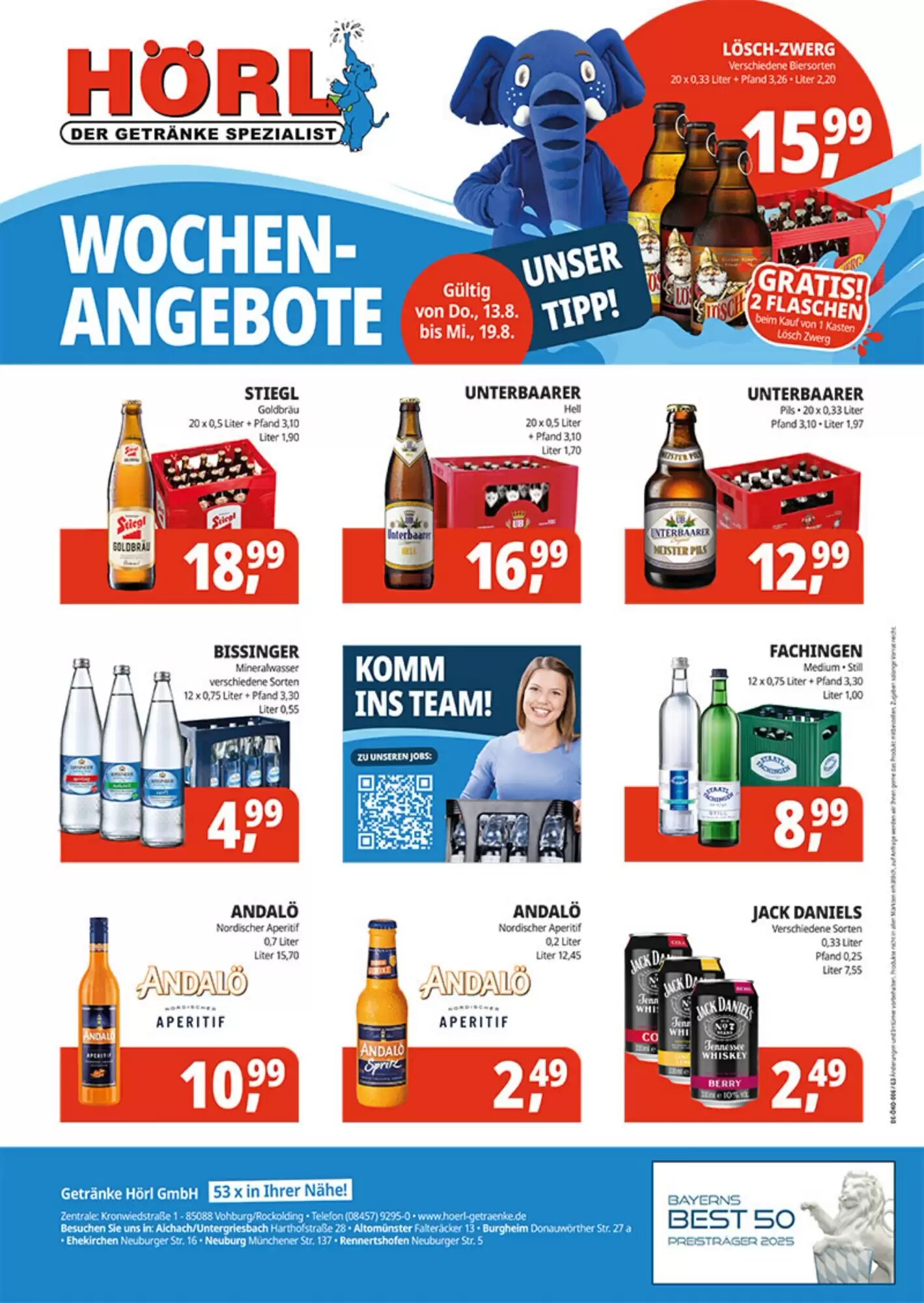Hörl Getränke Prospekt (ab 13.08.2026) zum Blättern - Seite 2