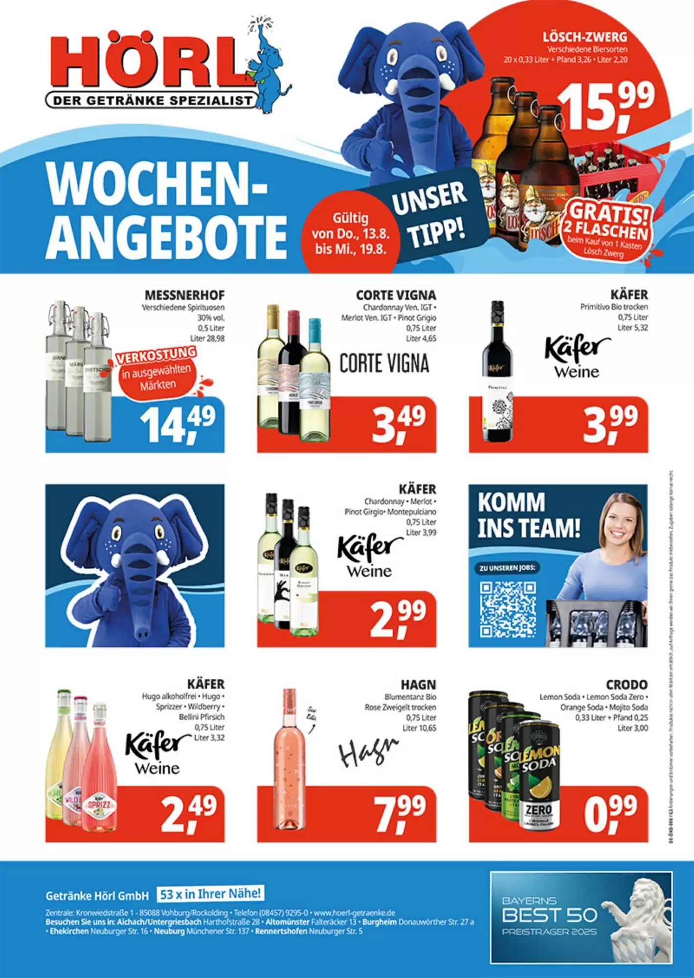 Hörl Getränke Prospekt (ab 13.08.2026) zum Blättern - Seite 3