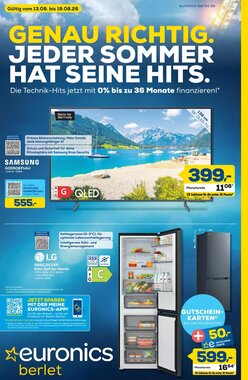 Euronics Prospekt (ab 13.08.2026) zum Blättern