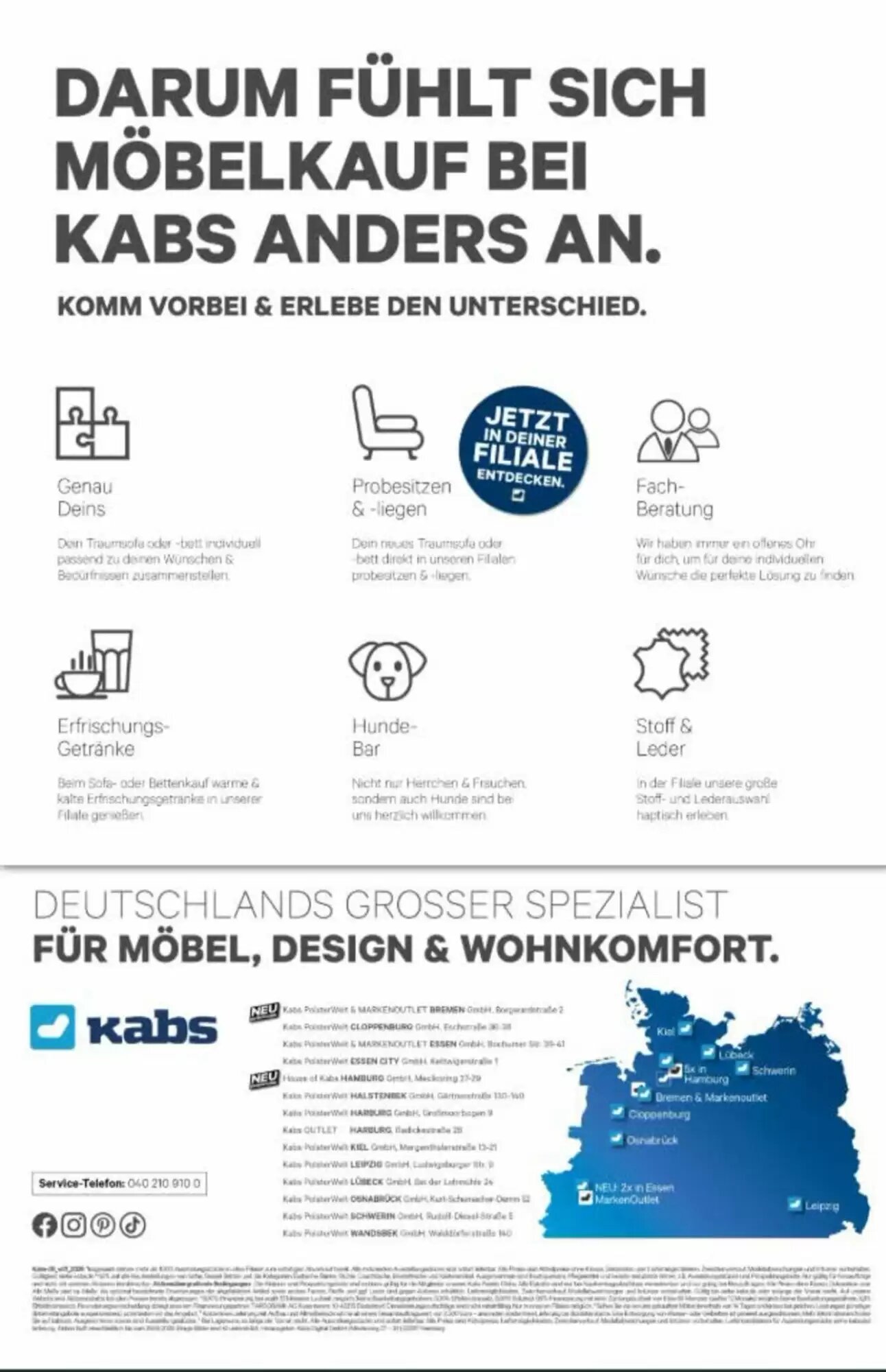 Kabs Polsterwelt Prospekt (ab 14.08.2026) zum Blättern - Seite 8