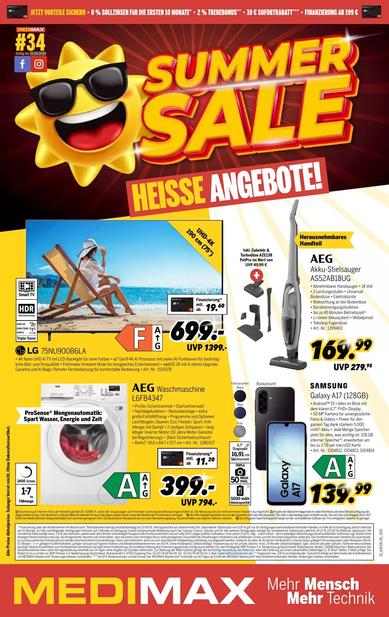MEDIMAX Prospekt (ab 14.08.2026) zum Blättern - Seite 1