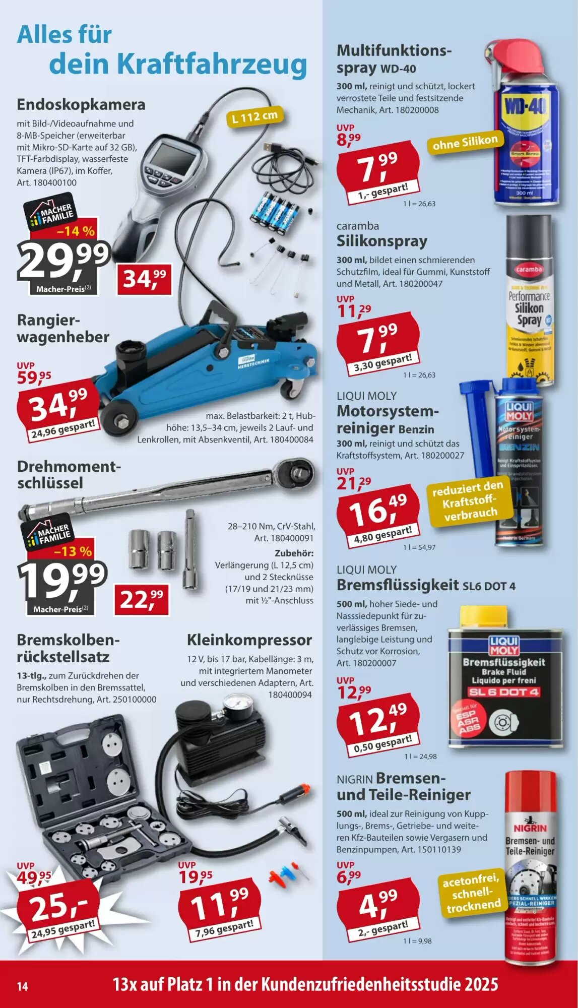 Sonderpreis Baumarkt Prospekt (ab 15.08.2026) zum Blättern - Seite 14