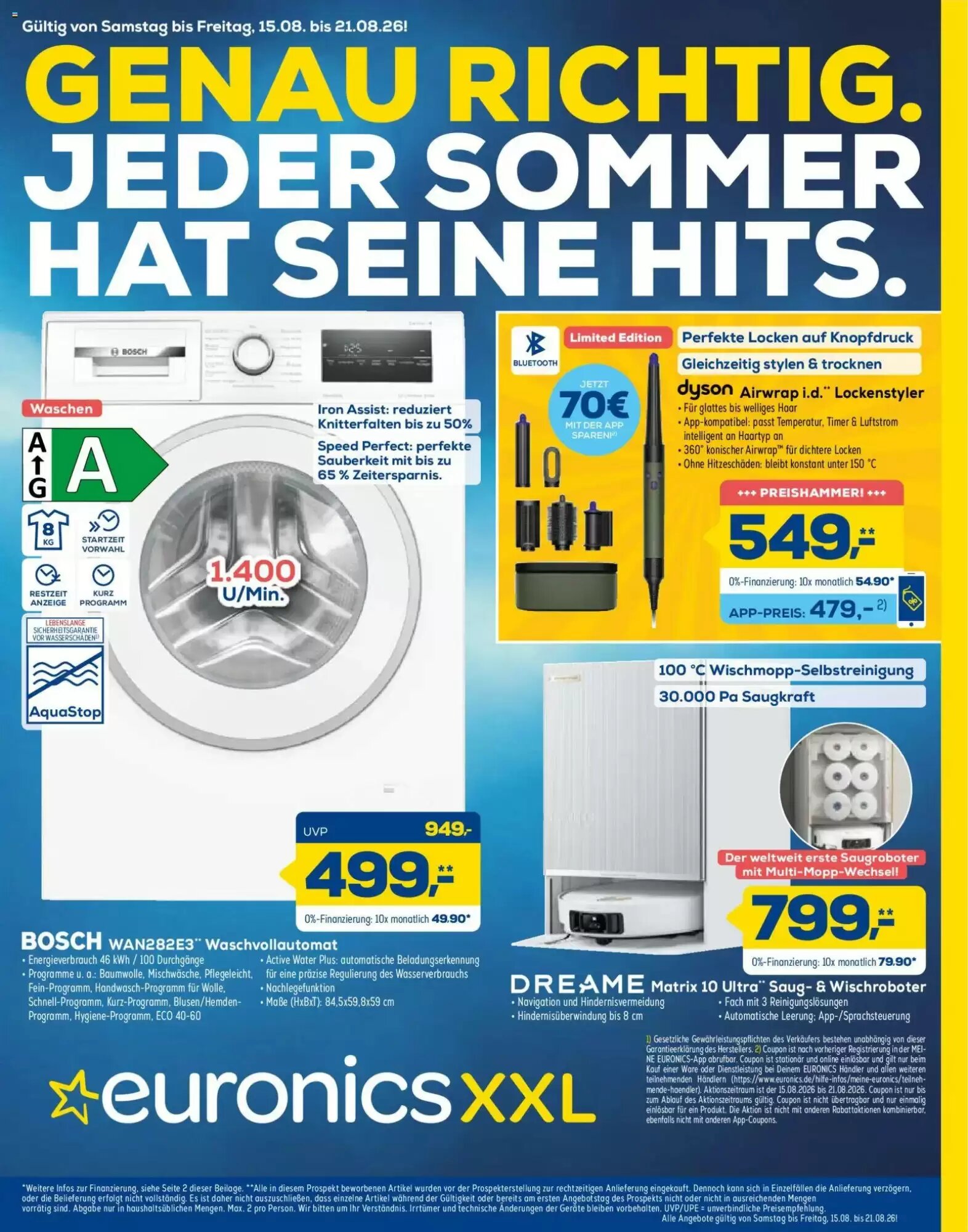 Euronics Prospekt (ab 15.08.2026) zum Blättern - Seite 1