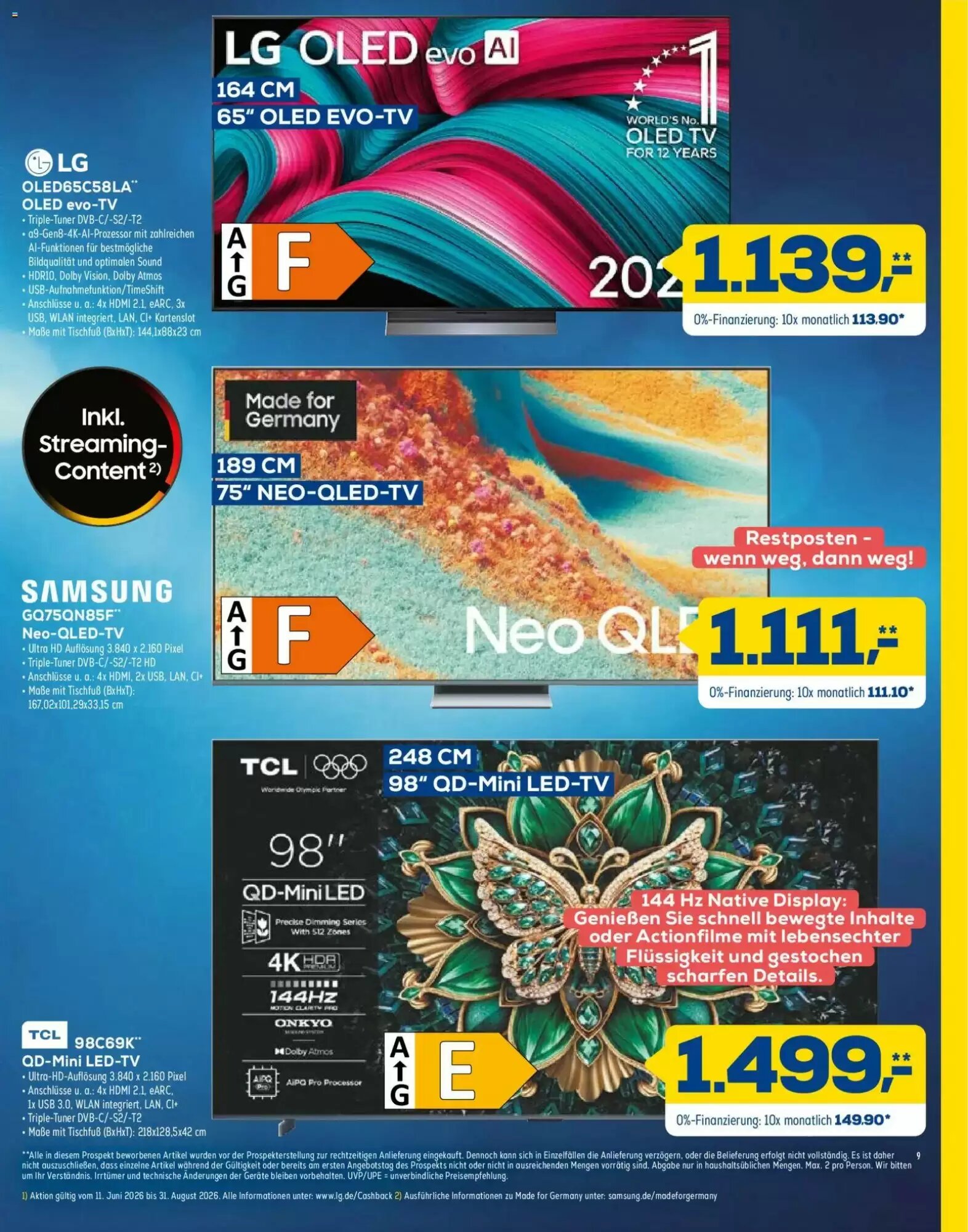 Euronics Prospekt (ab 15.08.2026) zum Blättern - Seite 9
