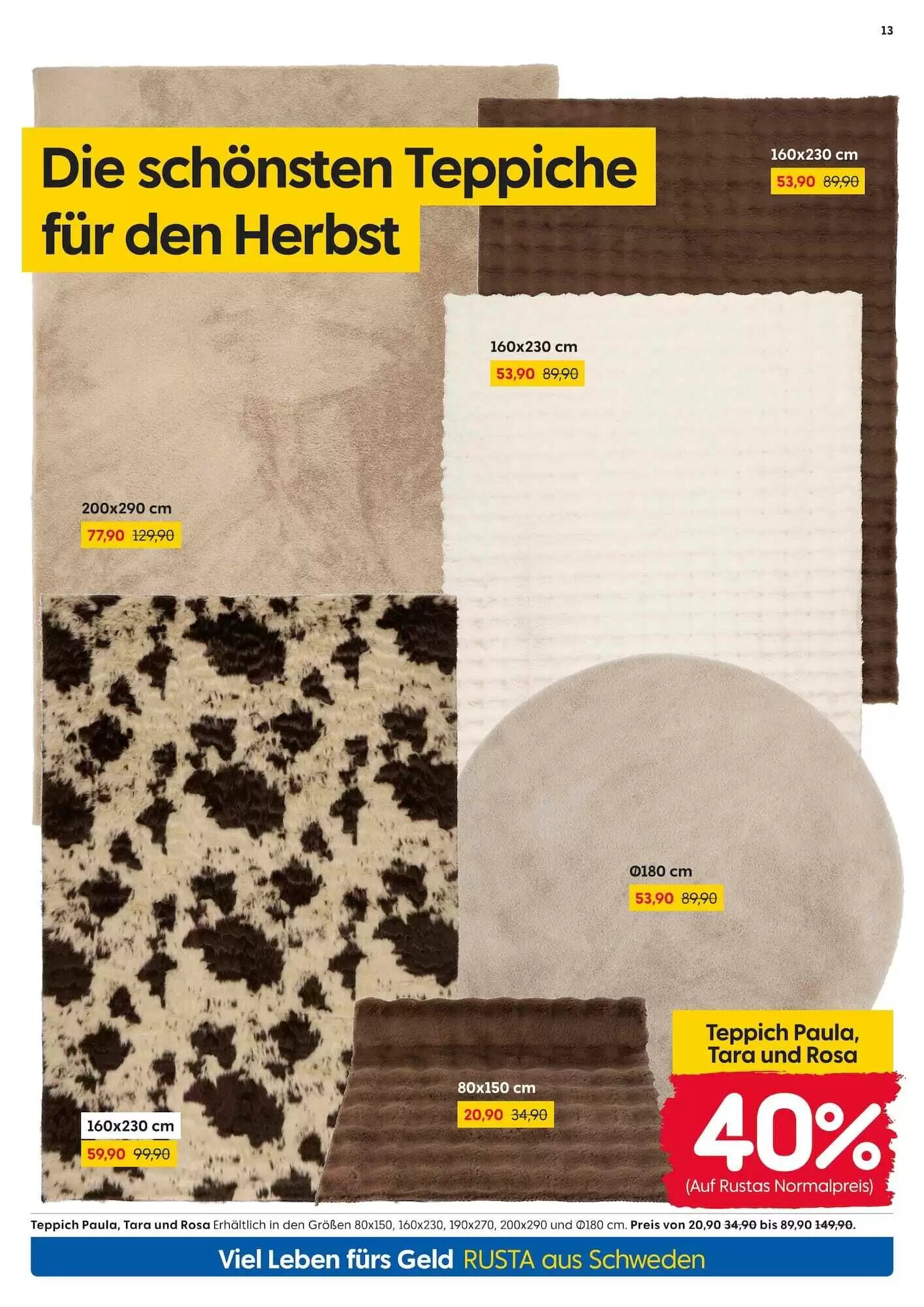 Rusta Prospekt (ab 15.08.2026) zum Blättern - Seite 13