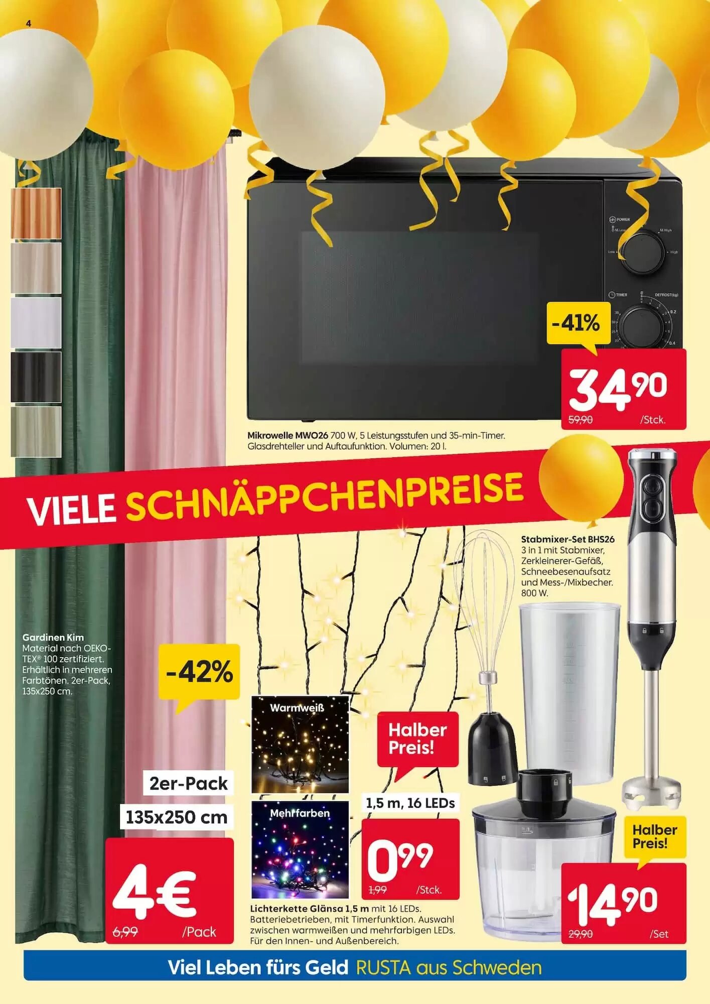 Rusta Prospekt (ab 15.08.2026) zum Blättern - Seite 4