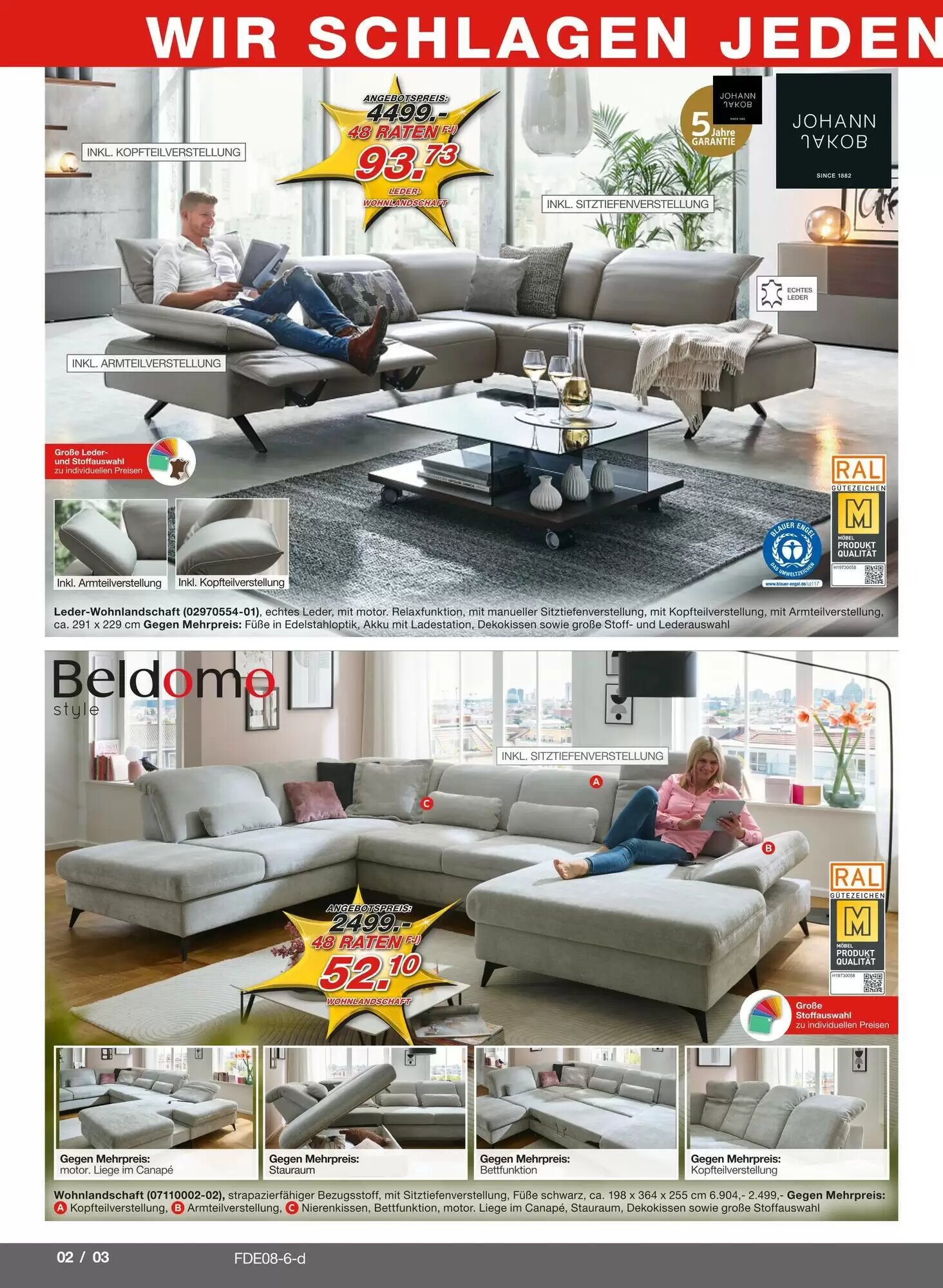 Möbelzentrum Pforzheim Prospekt (ab 15.08.2026) zum Blättern - Seite 2