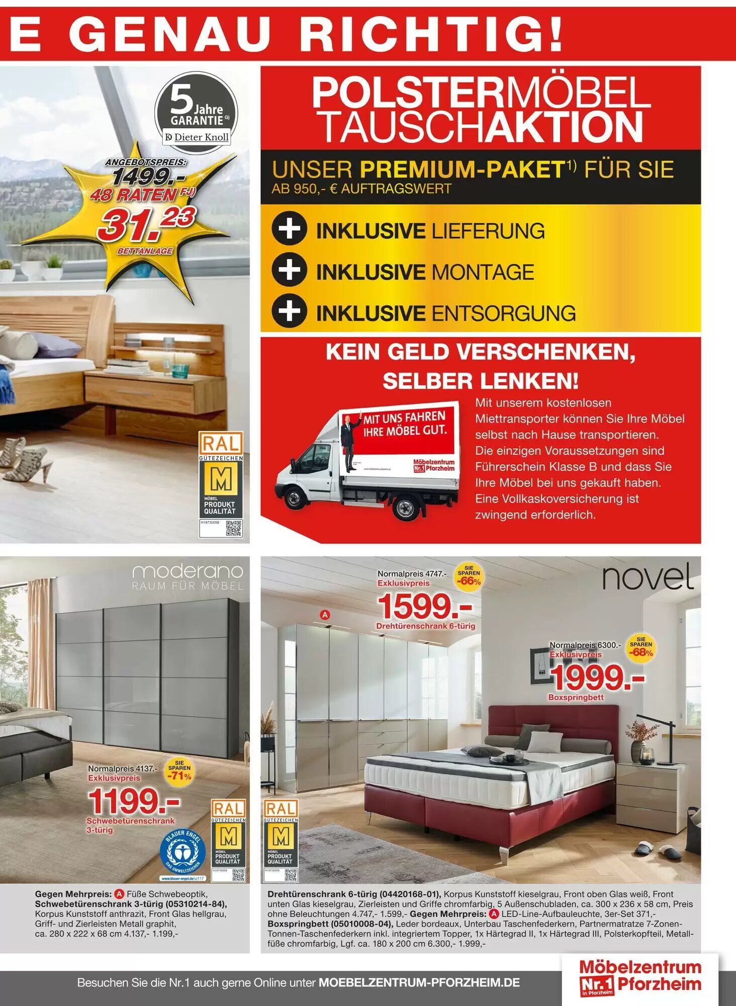 Möbelzentrum Pforzheim Prospekt (ab 15.08.2026) zum Blättern - Seite 9