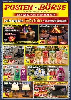 Posten Börse Prospekt (ab 15.08.2026) zum Blättern