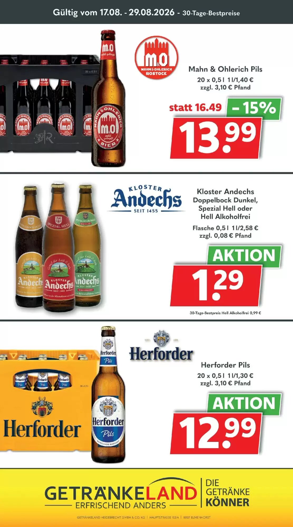 Getränkeland Prospekt (ab 16.08.2026) zum Blättern - Seite 10