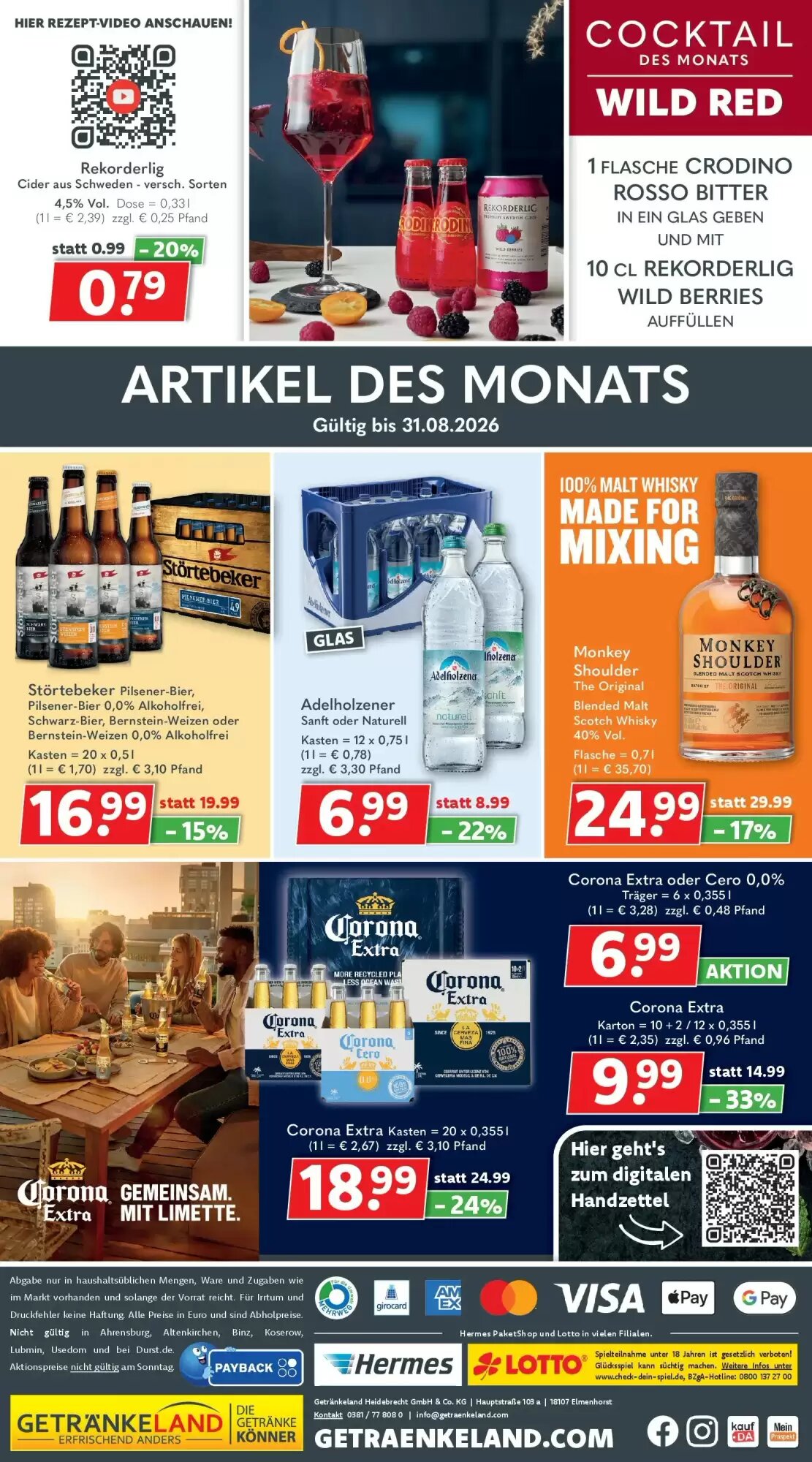 Getränkeland Prospekt (ab 16.08.2026) zum Blättern - Seite 12
